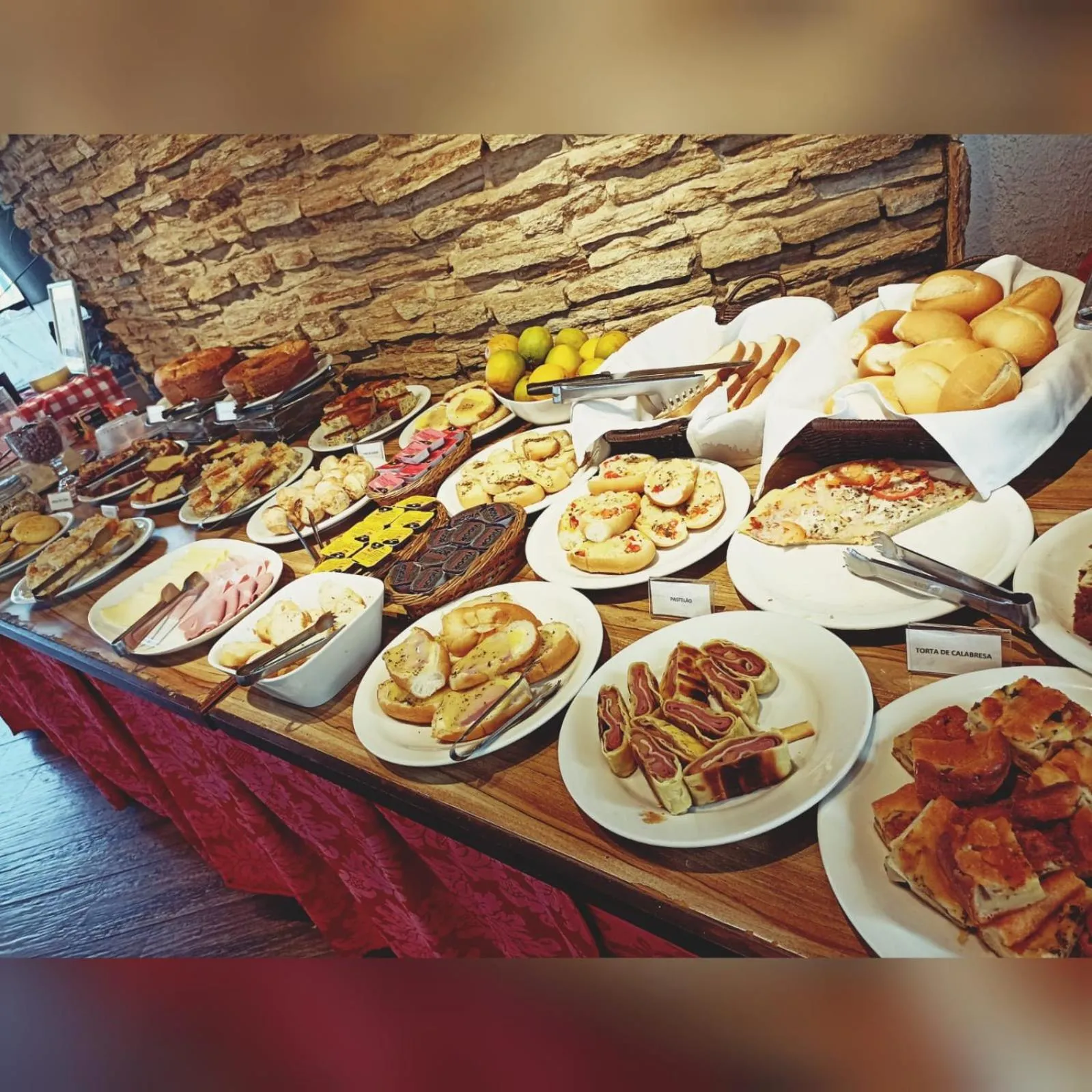 Buffet breakfast in Hotel Casablanca Suites