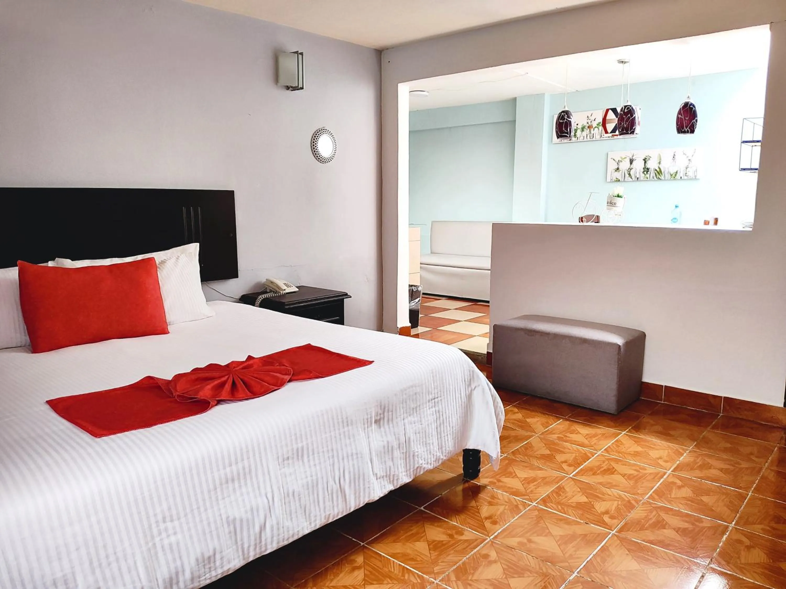 Bedroom, Bed in Hotel Jardines Del Carmen