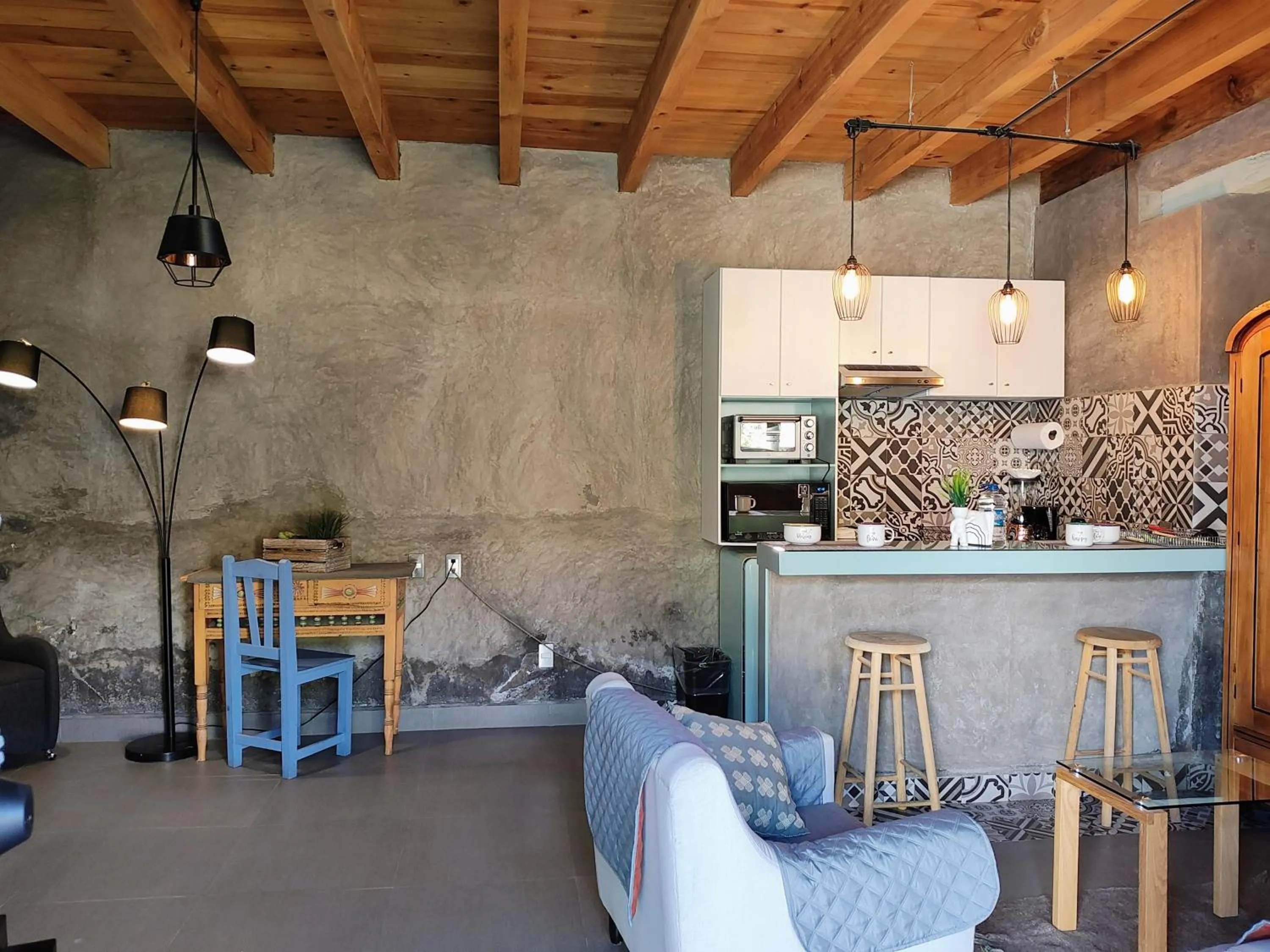 Kitchen or kitchenette in Hotel Jardines Del Carmen