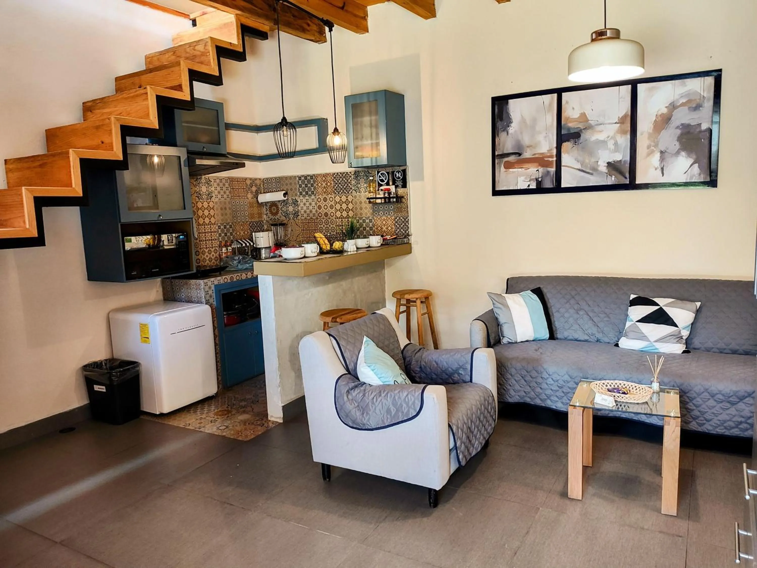 Living room in Hotel Jardines Del Carmen