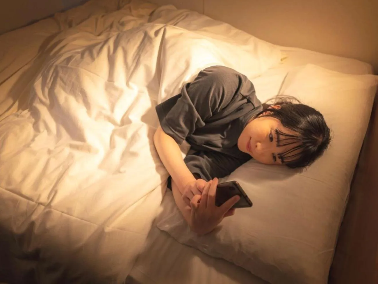 People, Bed in Super Hotel Nara Shin Omiya Ekimae