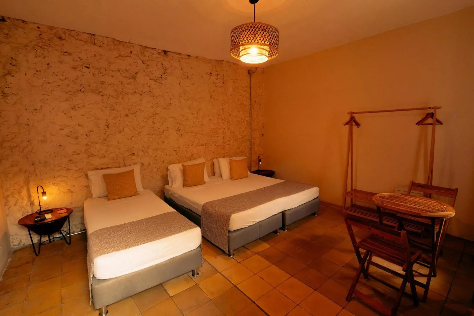 Twin Room with Shared Bathroom in Viajero Cartagena - Centro Hostel Twin Room with Shared Bathroom in Viajero Cartagena - Centro Hostel