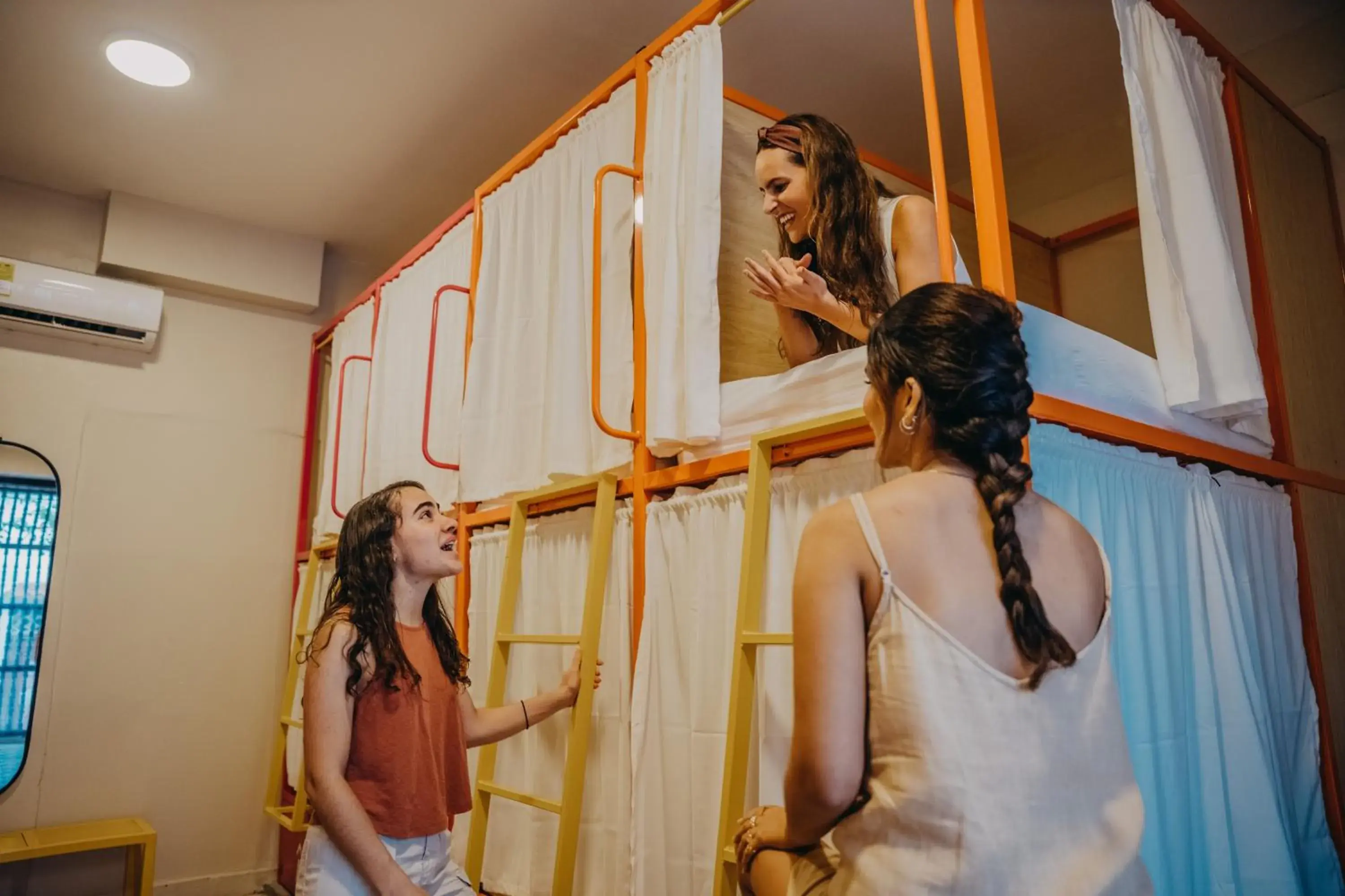 Bed in 8-Bed Female Dormitory Room in Viajero Cartagena - Centro Hostel Bed in 8-Bed Female Dormitory Room in Viajero Cartagena - Centro Hostel