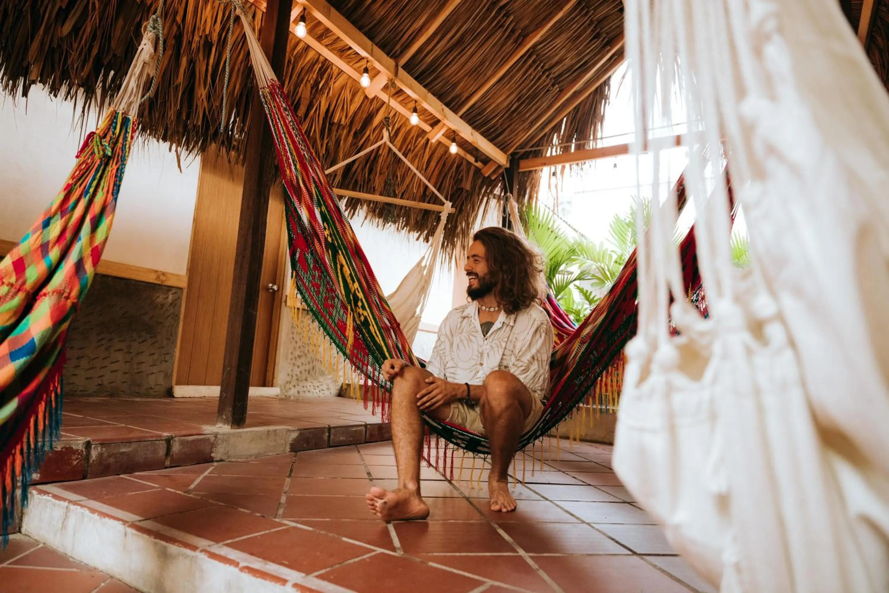 Patio in Viajero Cartagena - Centro Hostel