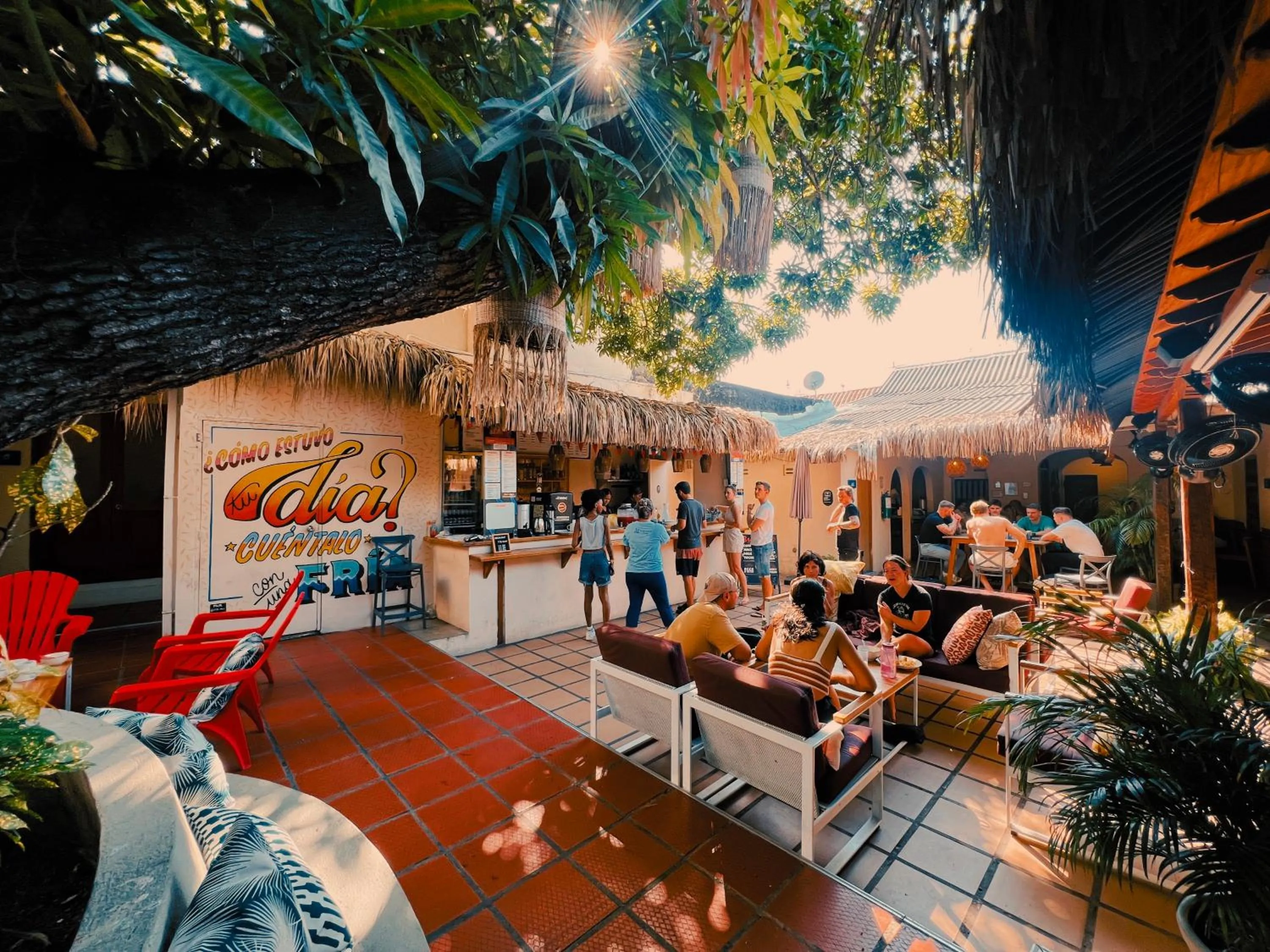 Restaurant/places to eat in Viajero Cartagena - Centro Hostel