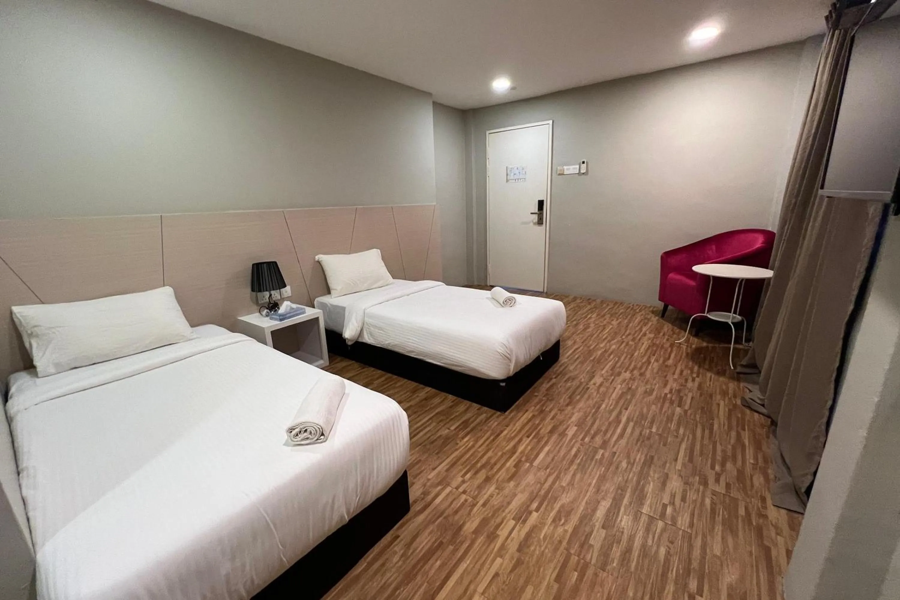 Bed in Princess Hotel Pontian