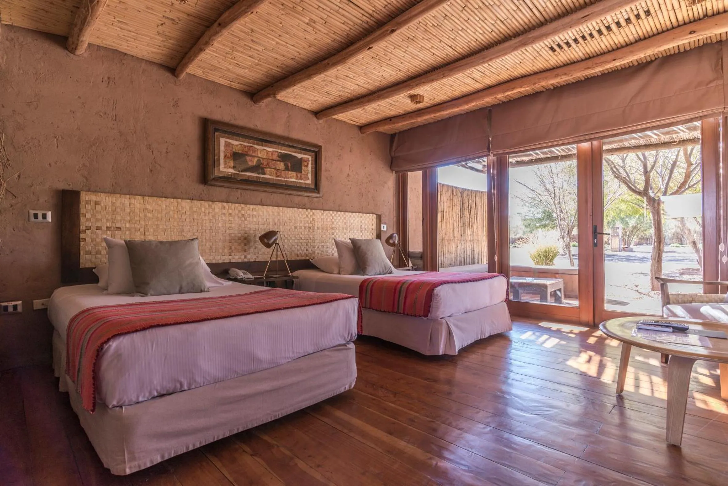 Bed in Hotel Cumbres San Pedro de Atacama