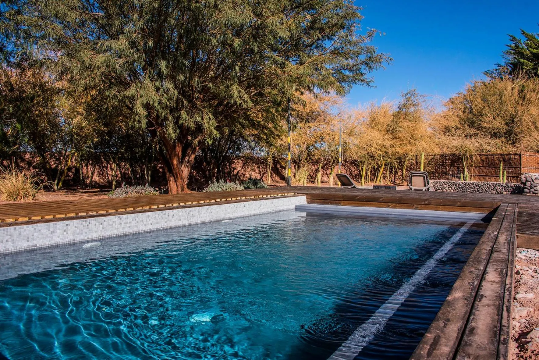 Swimming pool in Hotel Cumbres San Pedro de Atacama