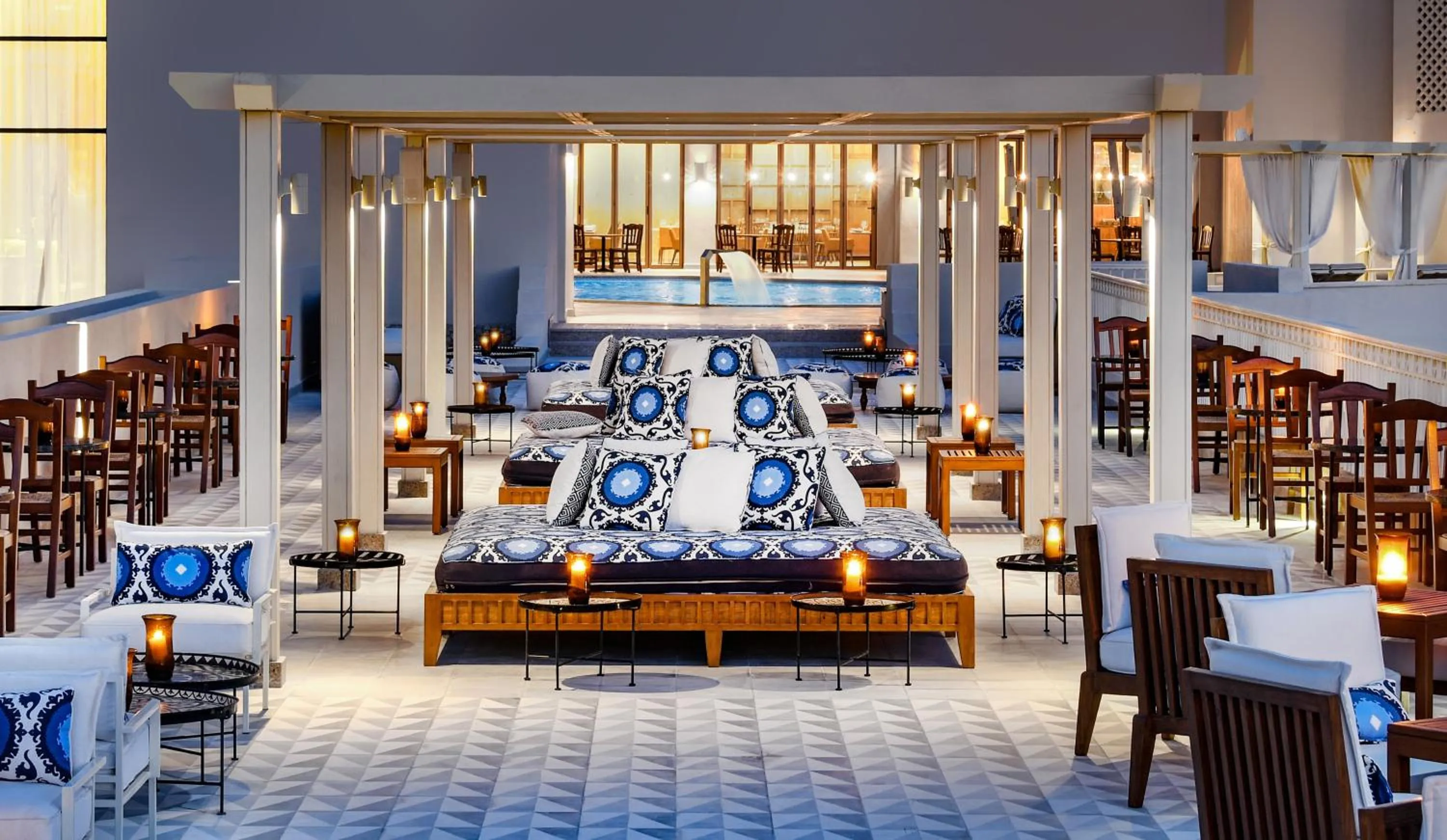 Lounge or bar, Bed in JAZ Elite Casa Del Mar Beach