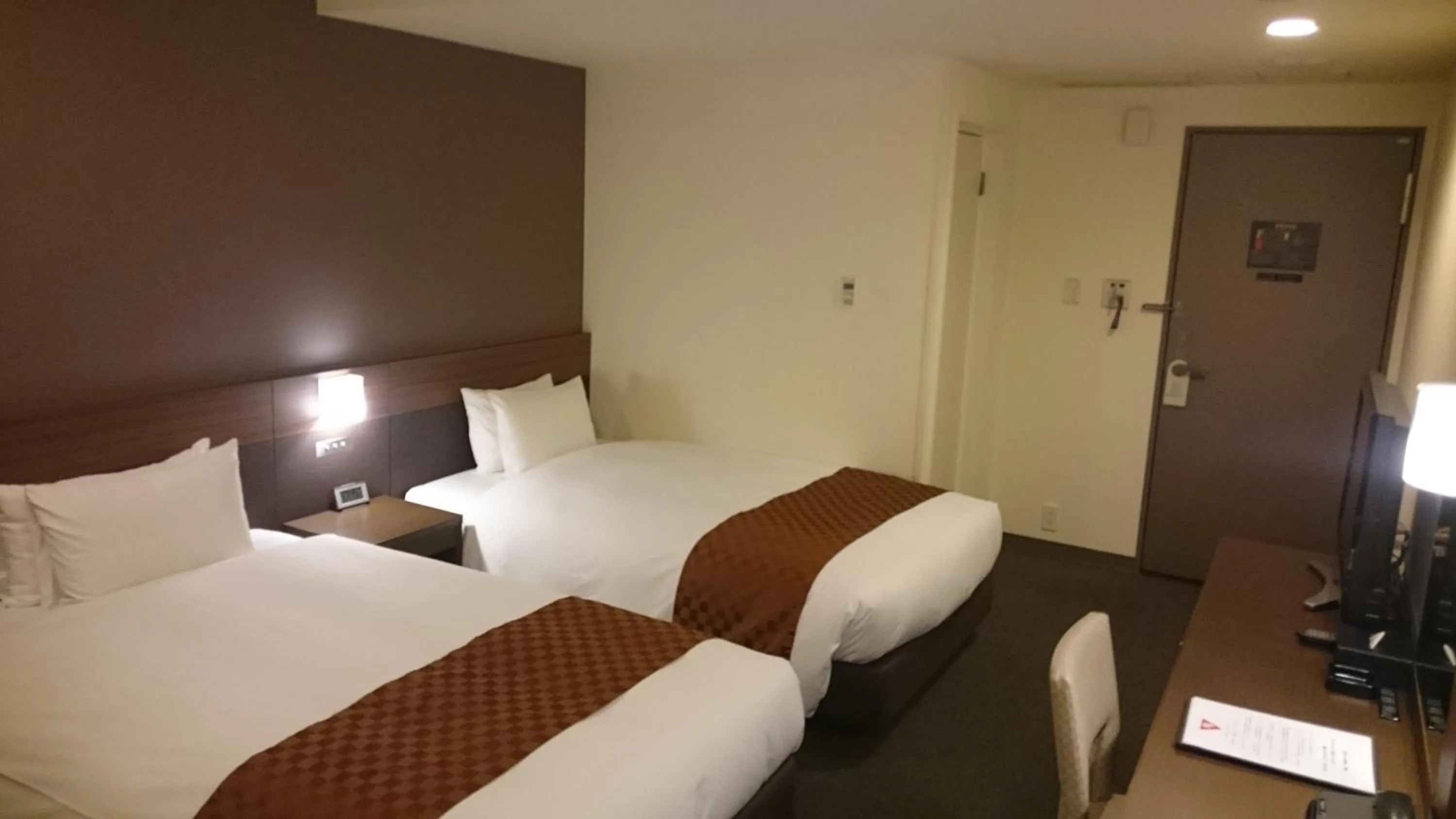 Bed in Hotel Ascent Plaza Hamamatsu