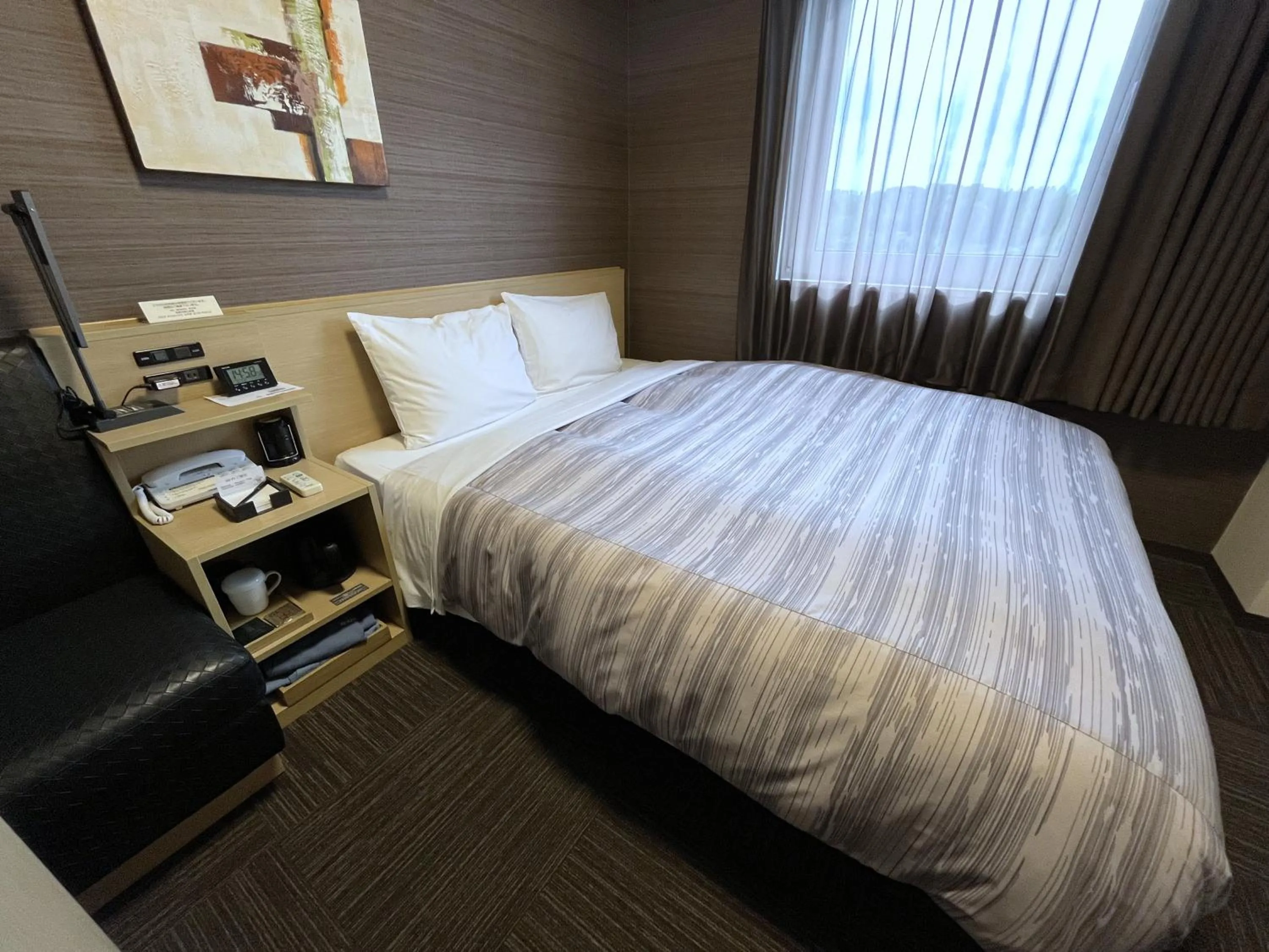 Photo of the whole room, Bed in Hotel Route-Inn Kisarazu