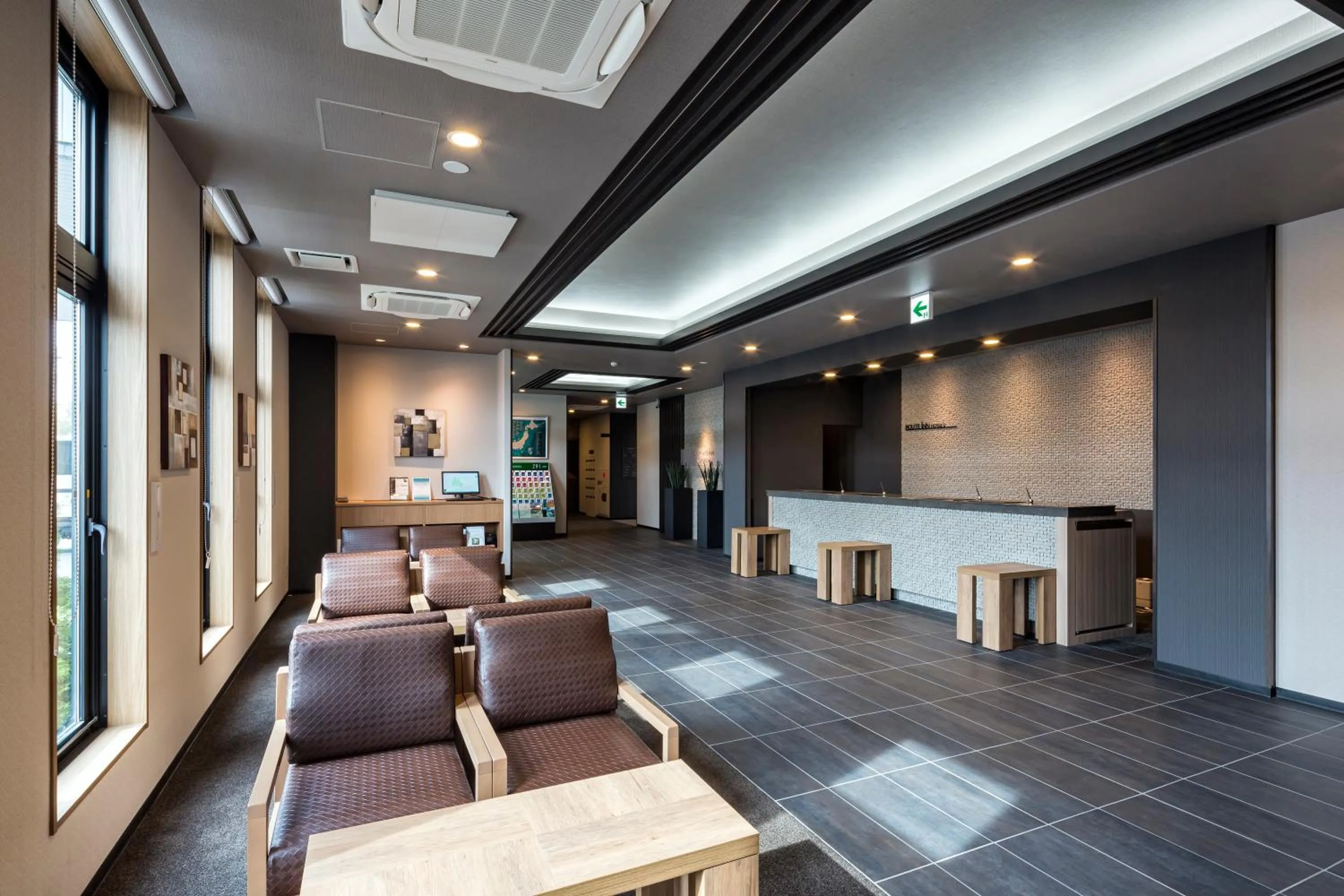 Lobby or reception in Hotel Route-Inn Kisarazu