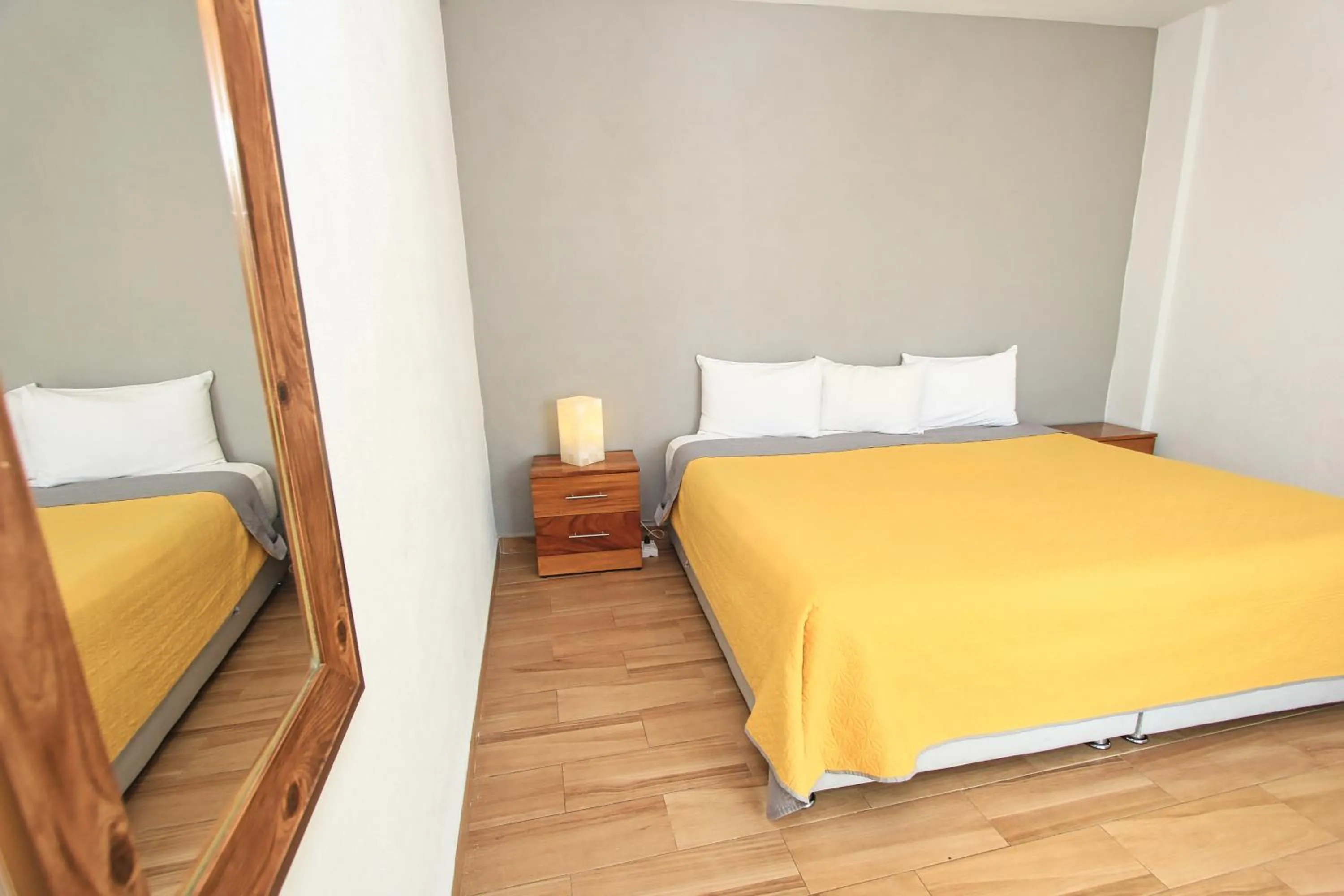 Bed in Hotel Grand Guanajuato