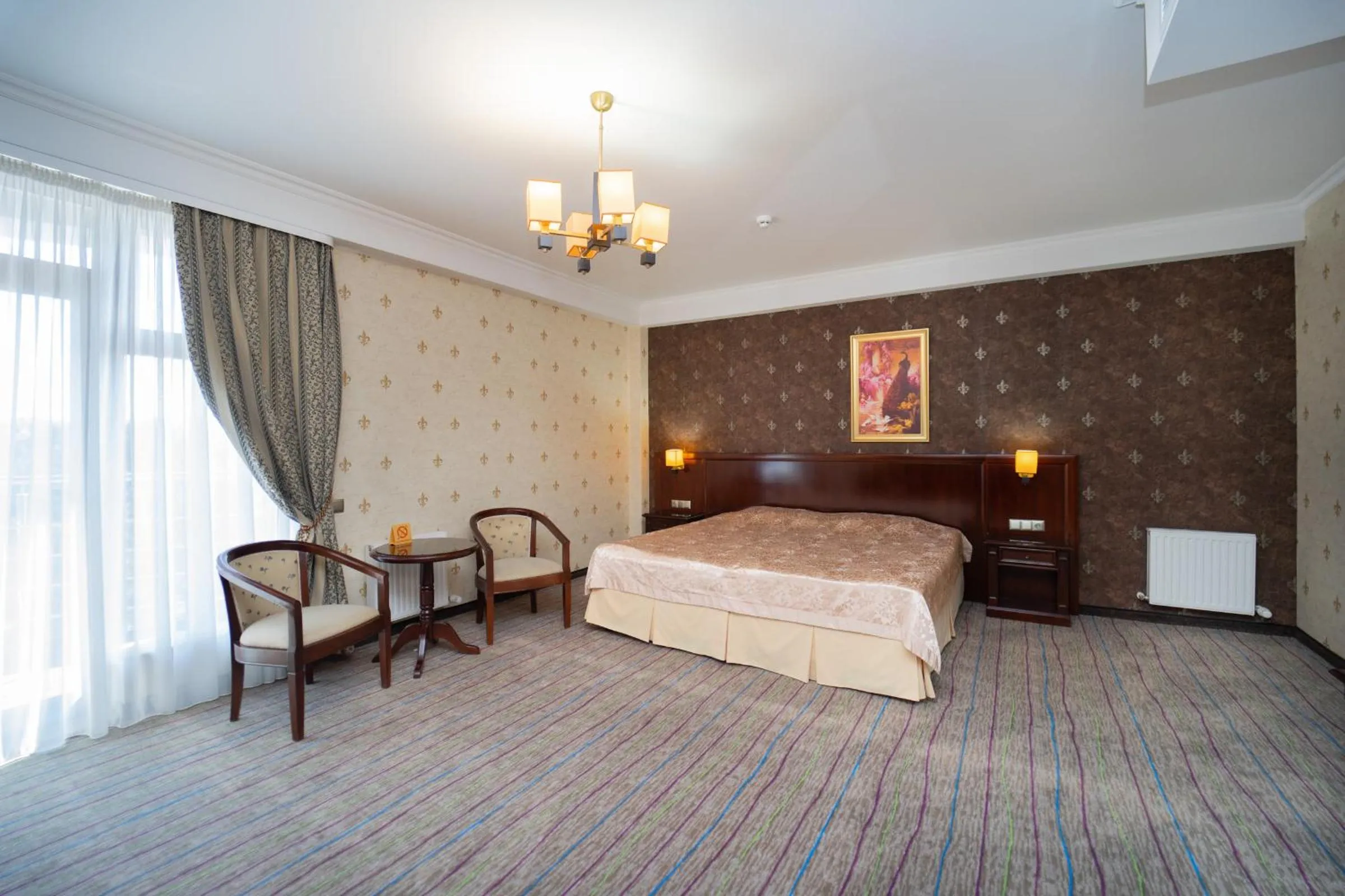 Bed in President Resort Hotel