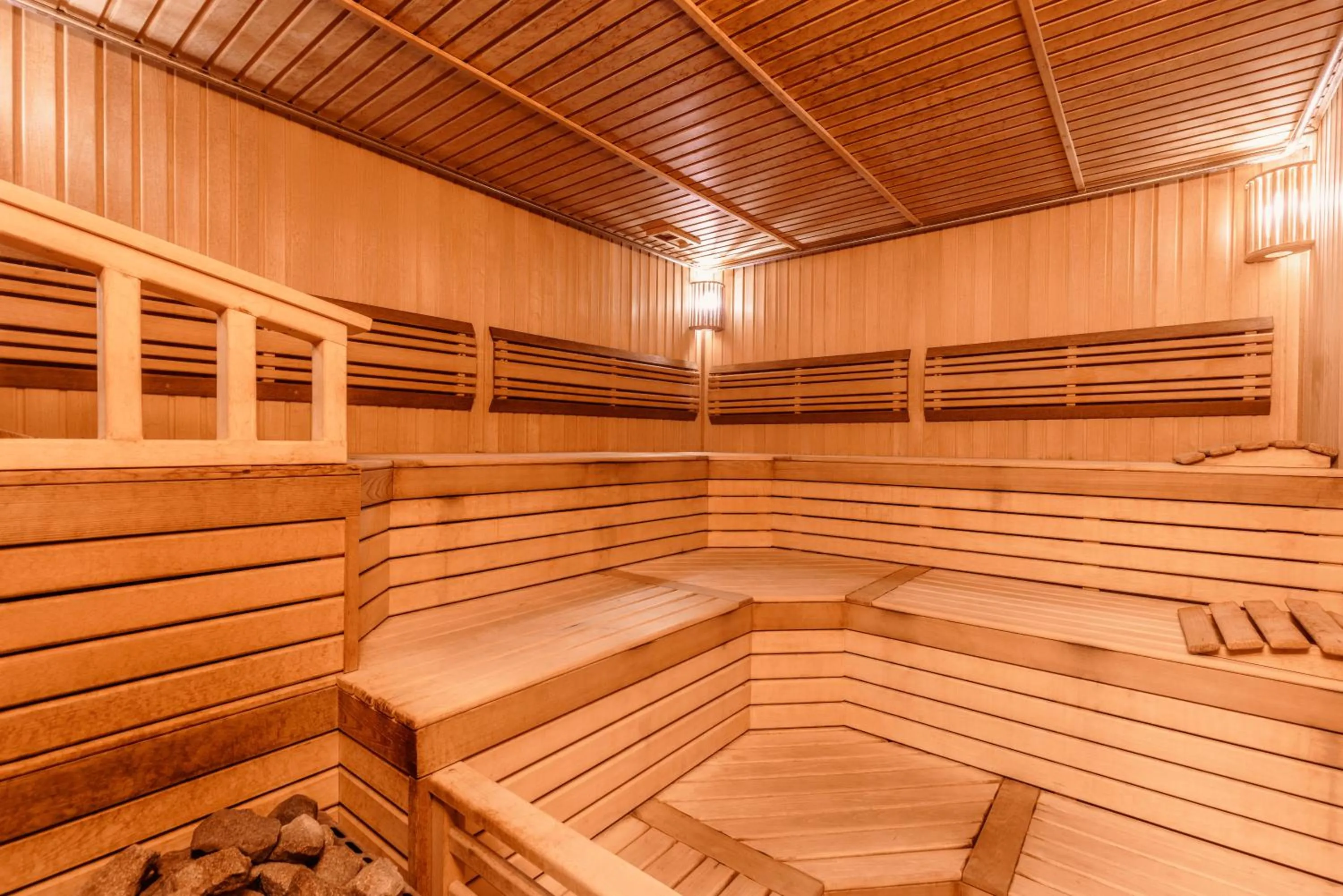 Sauna in President Resort Hotel