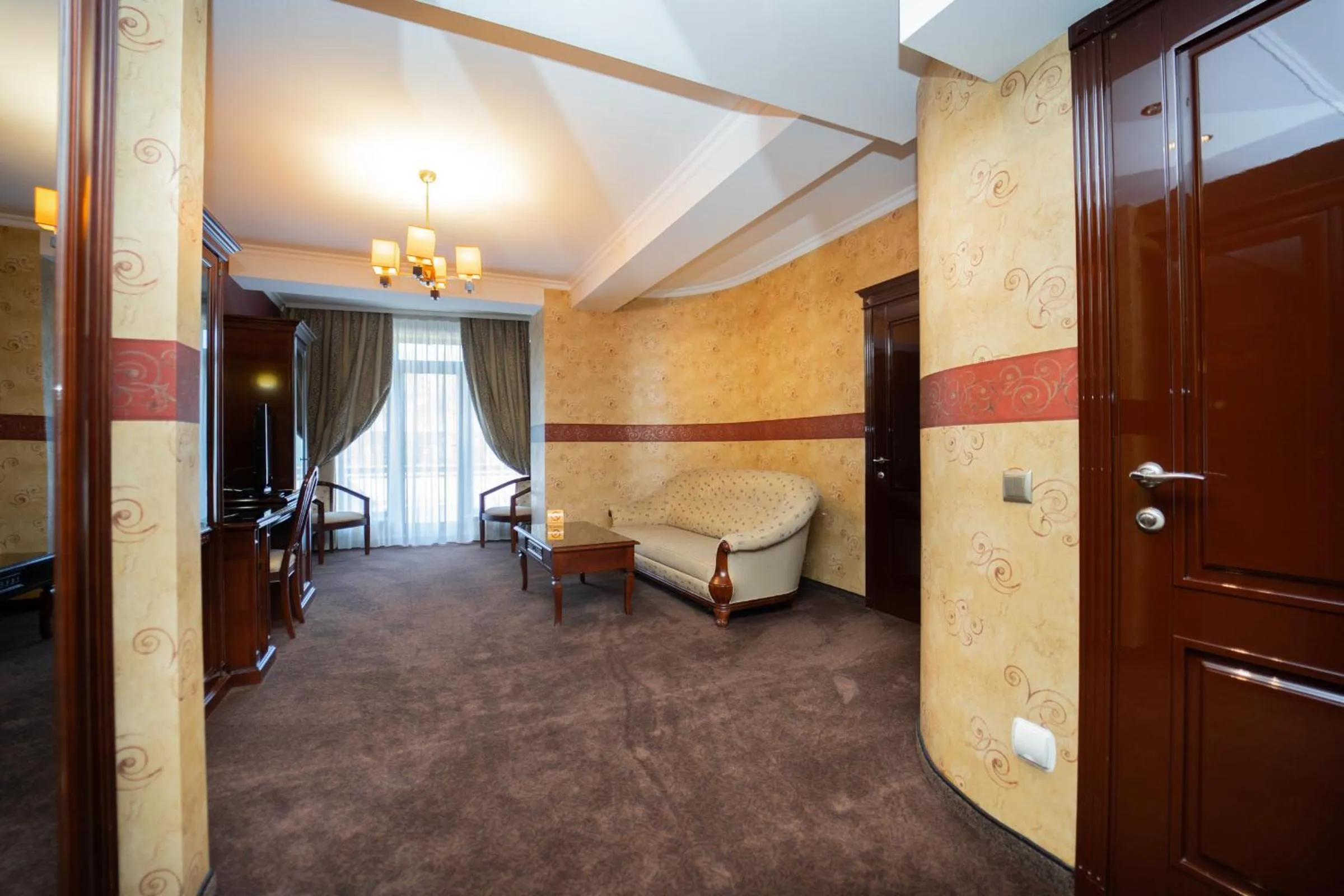 Bed in President Resort Hotel