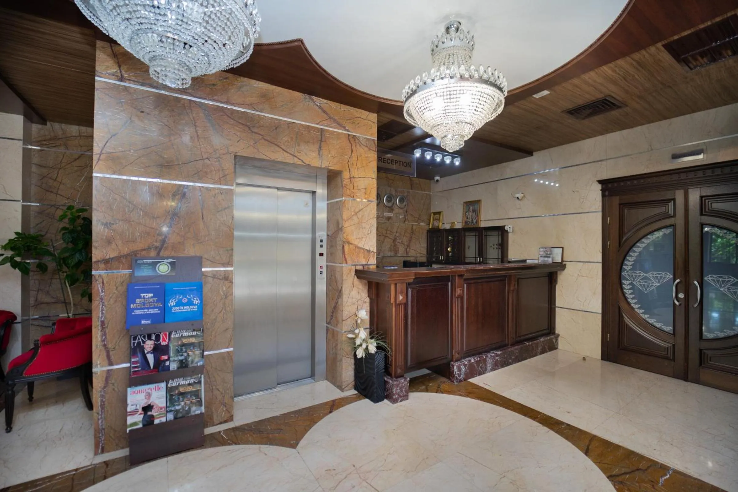 Lobby or reception in President Resort Hotel