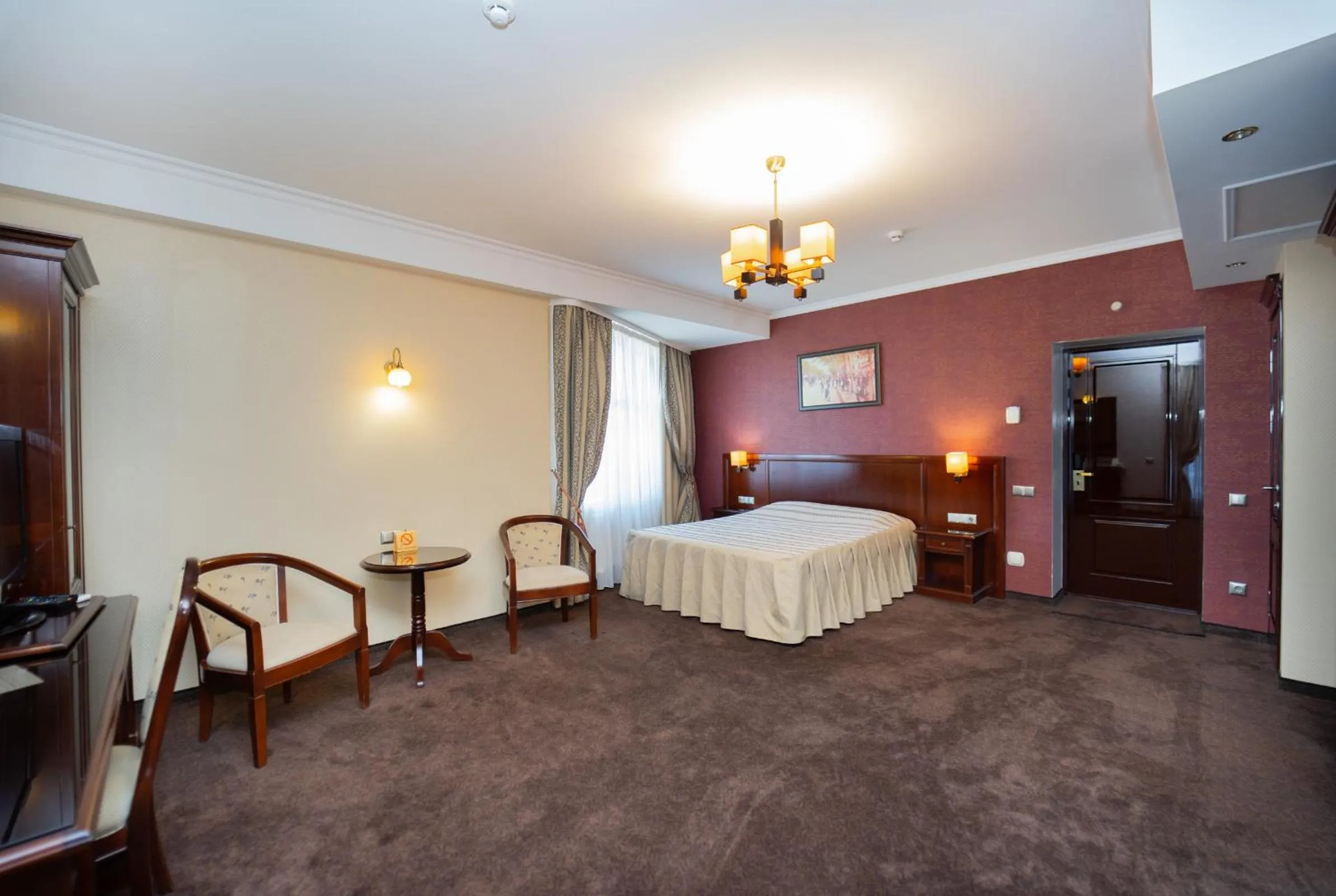 Bed in President Resort Hotel