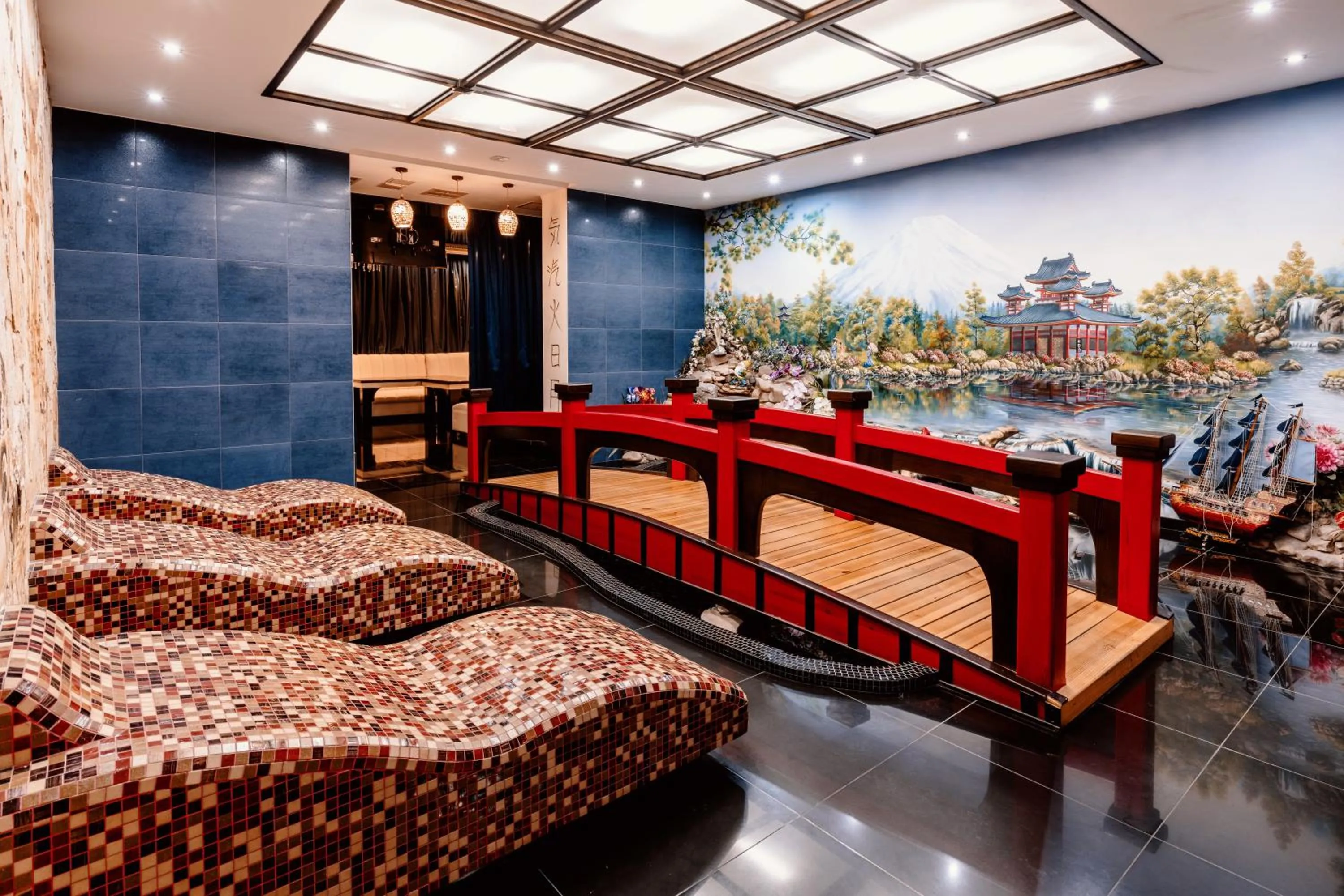 Sauna in President Resort Hotel