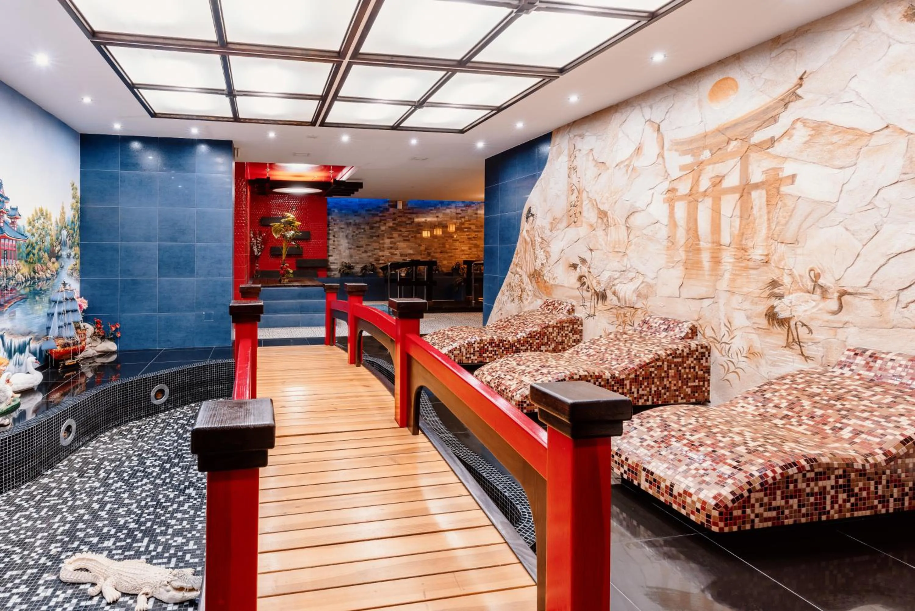 Sauna in President Resort Hotel