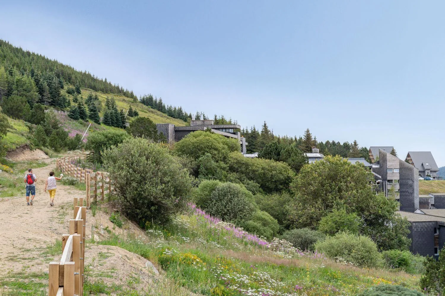 Mountain view in Belambra Clubs Superbesse - Le Chambourguet