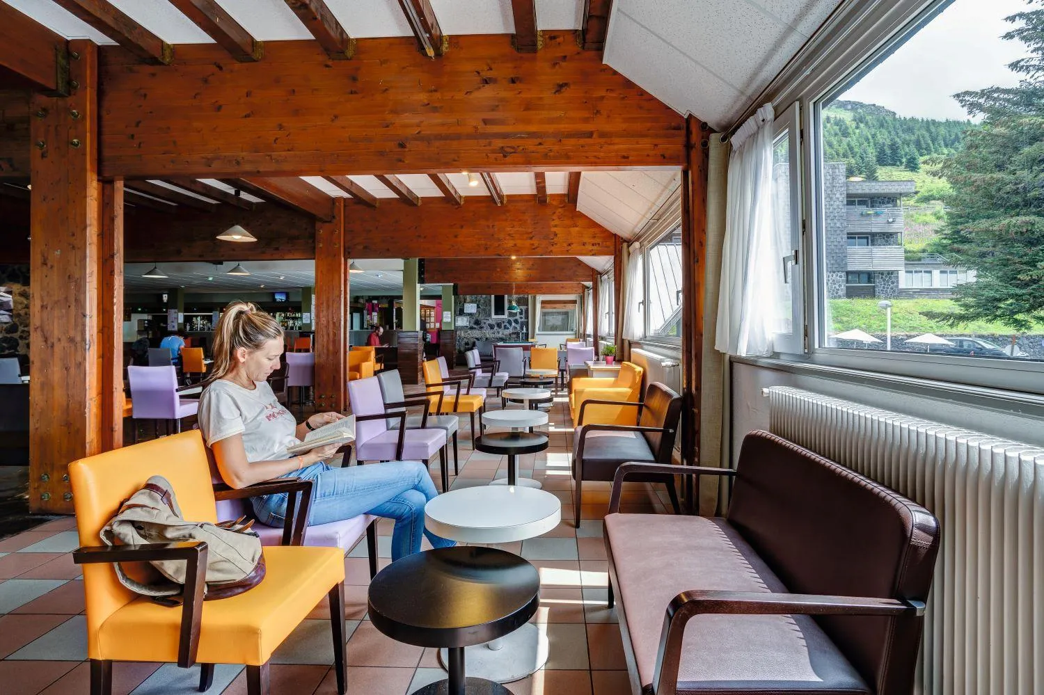 Seating area in Belambra Clubs Superbesse - Le Chambourguet