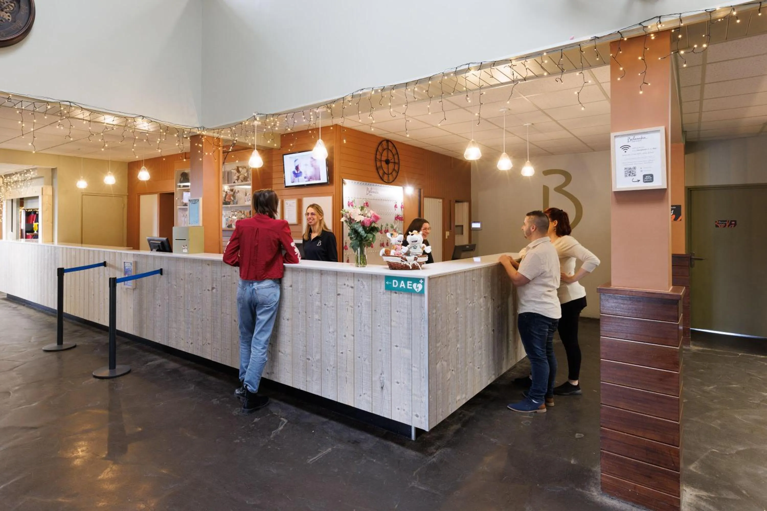 Lobby or reception in Belambra Clubs Superbesse - Le Chambourguet
