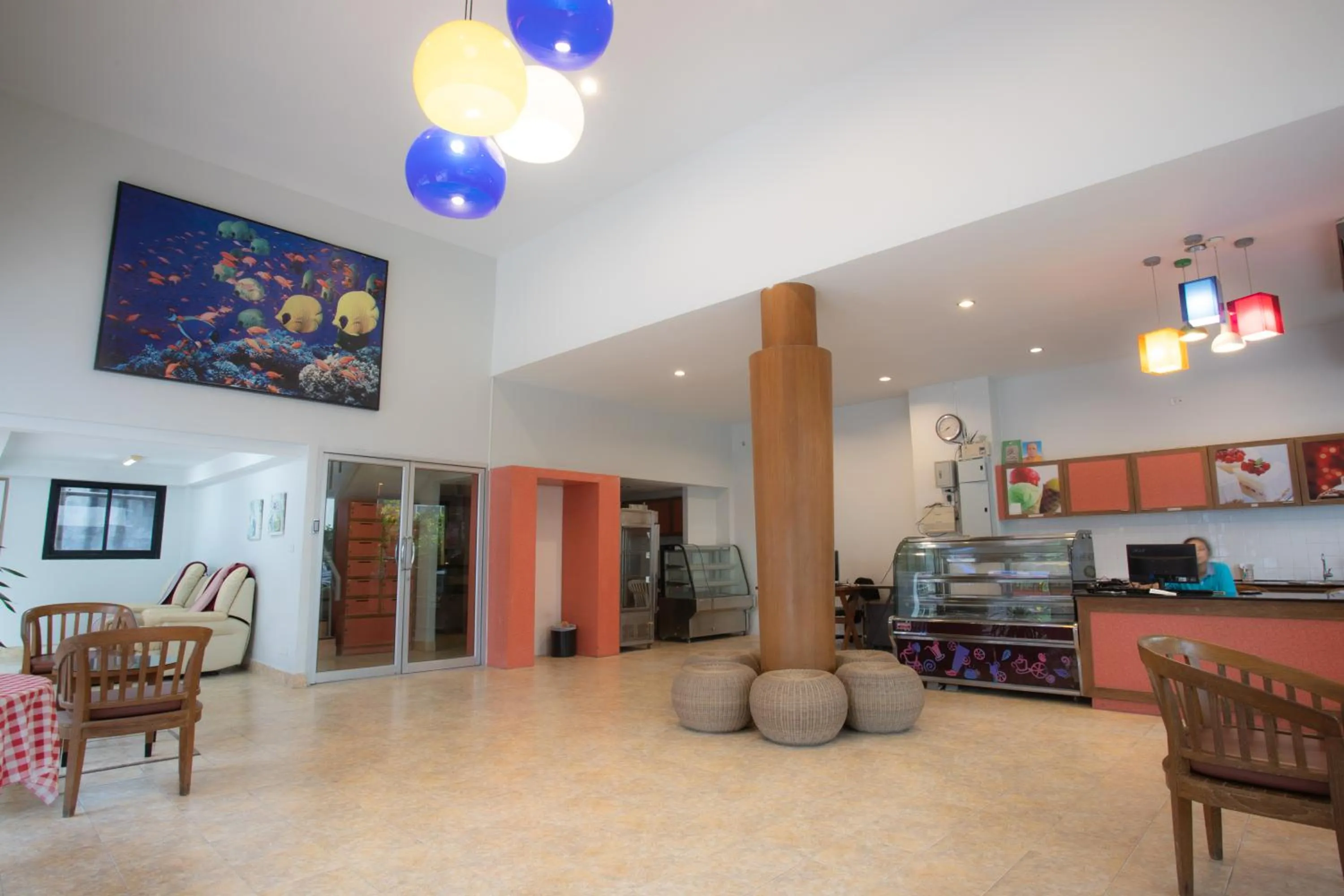 Lobby or reception in The Corner