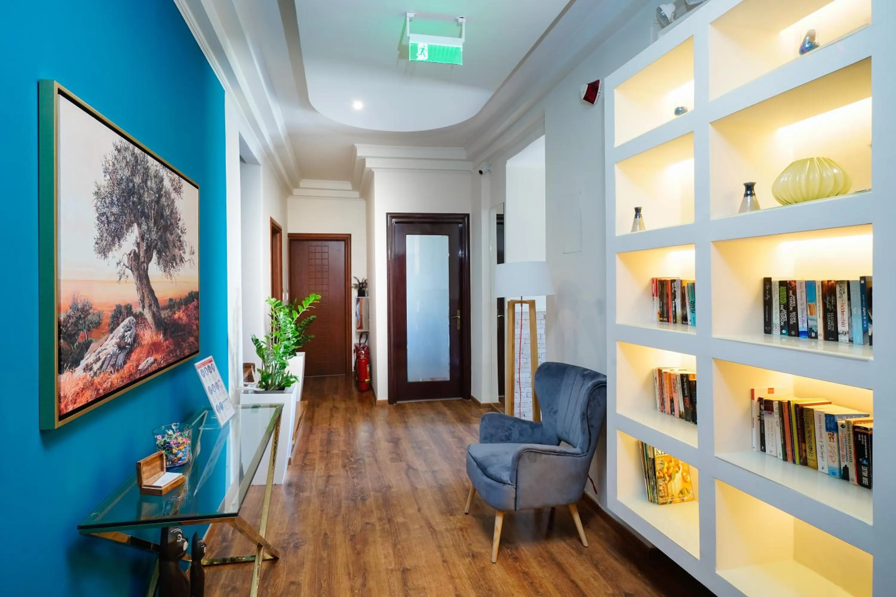 Library in Kamelia & Semeli Hotel