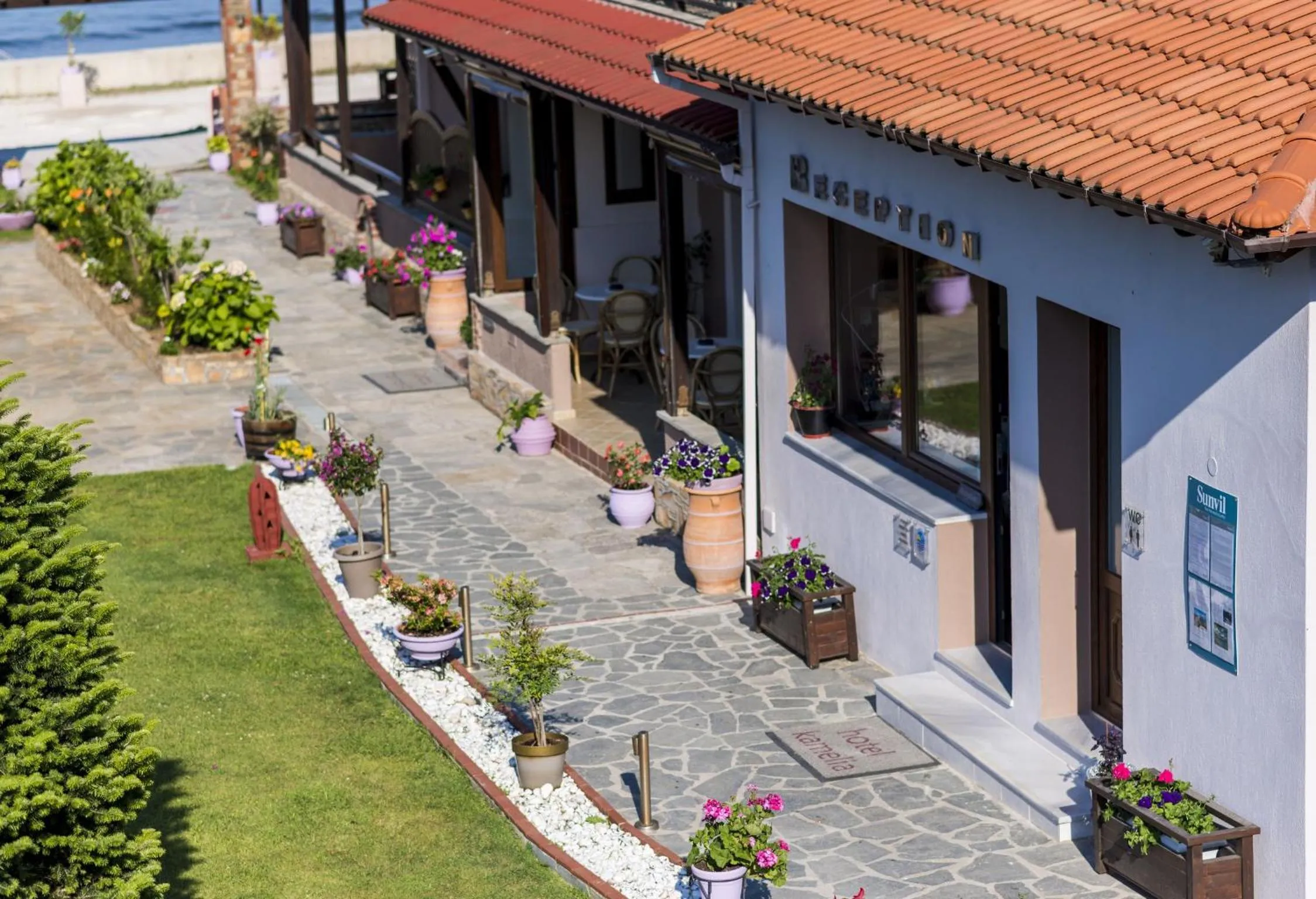 Property building in Kamelia & Semeli Hotel