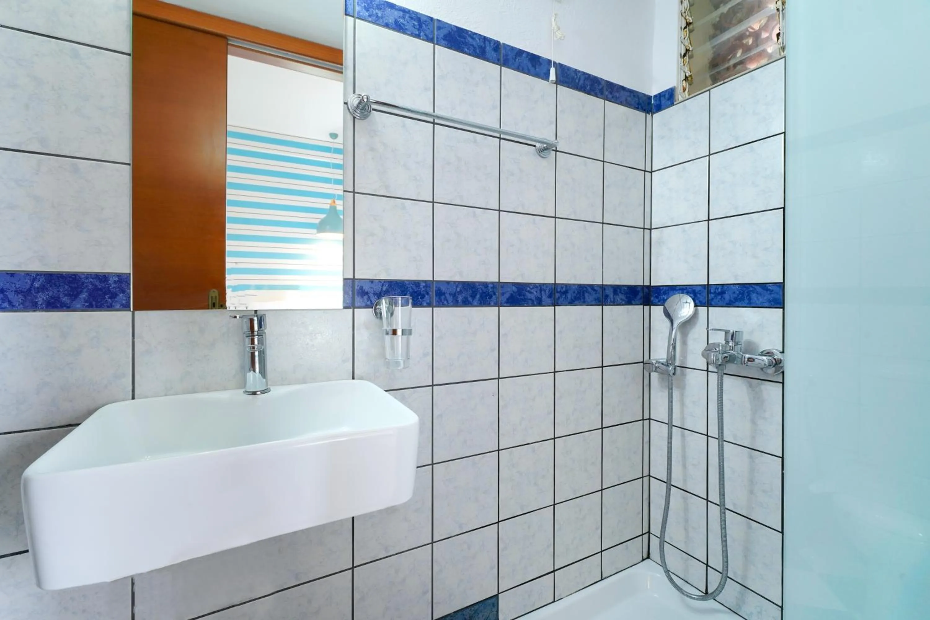 Bathroom in Kamelia & Semeli Hotel