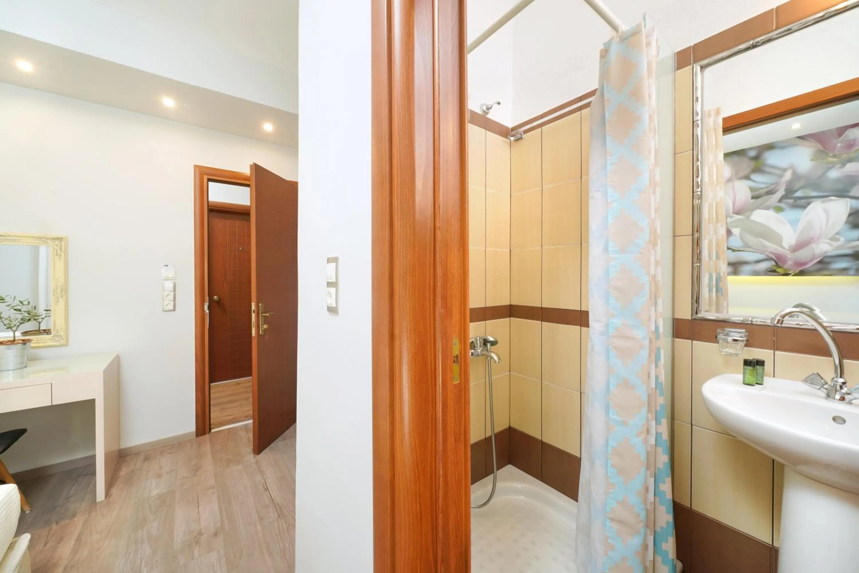 Toilet in Kamelia & Semeli Hotel