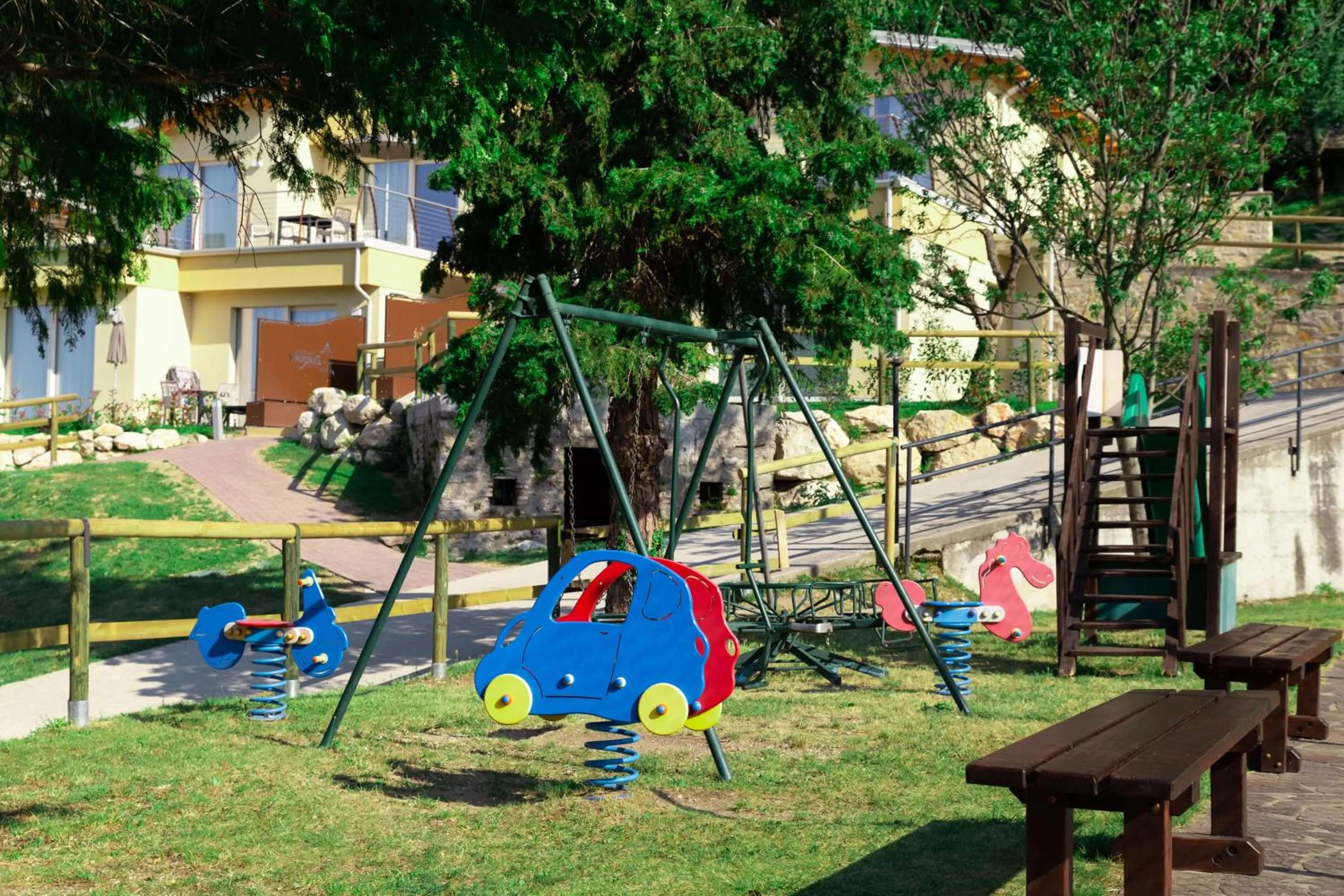 Children play ground in Park Hotel Zanzanù
