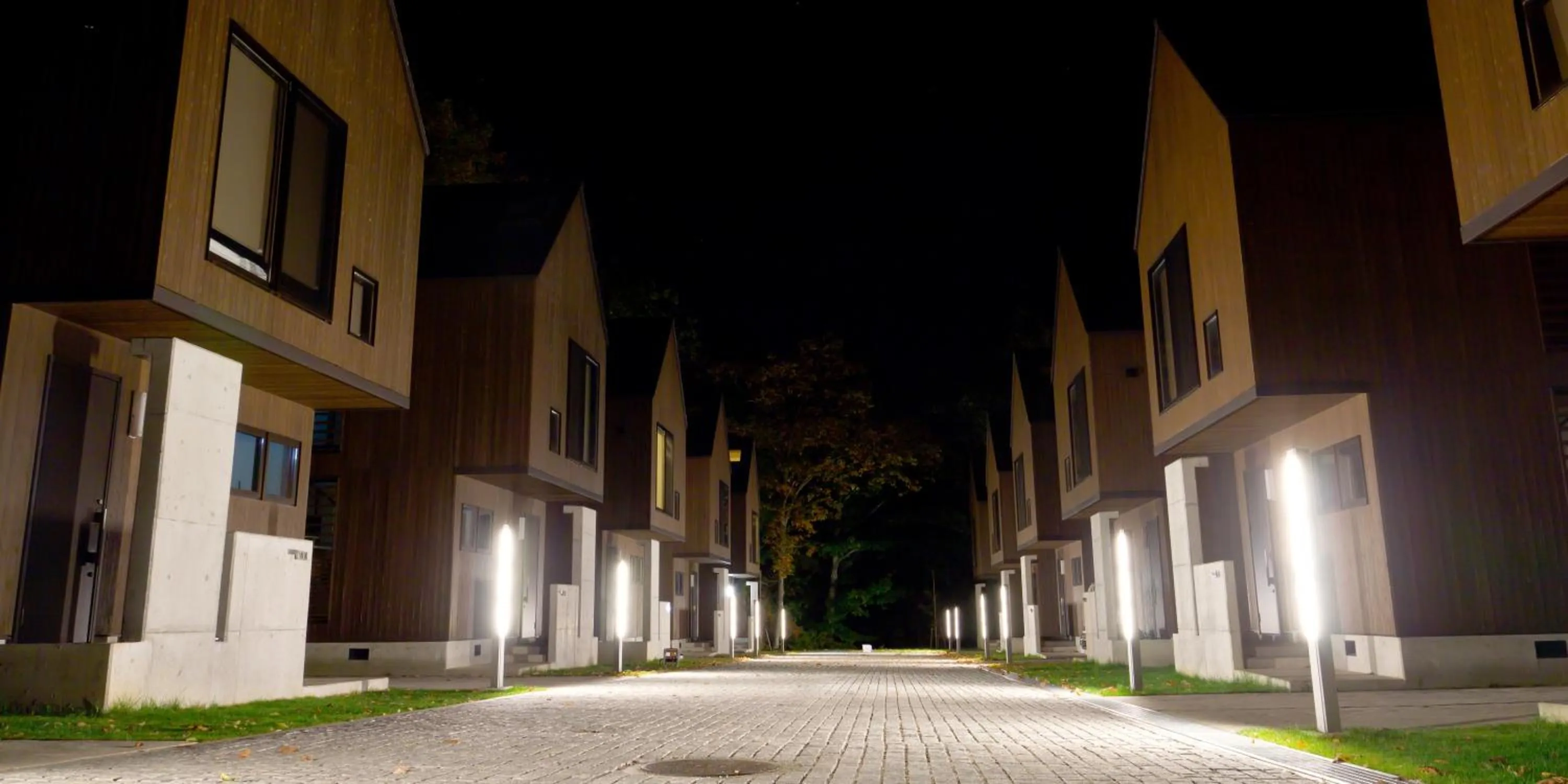 Facade/entrance in Gakuto Villas