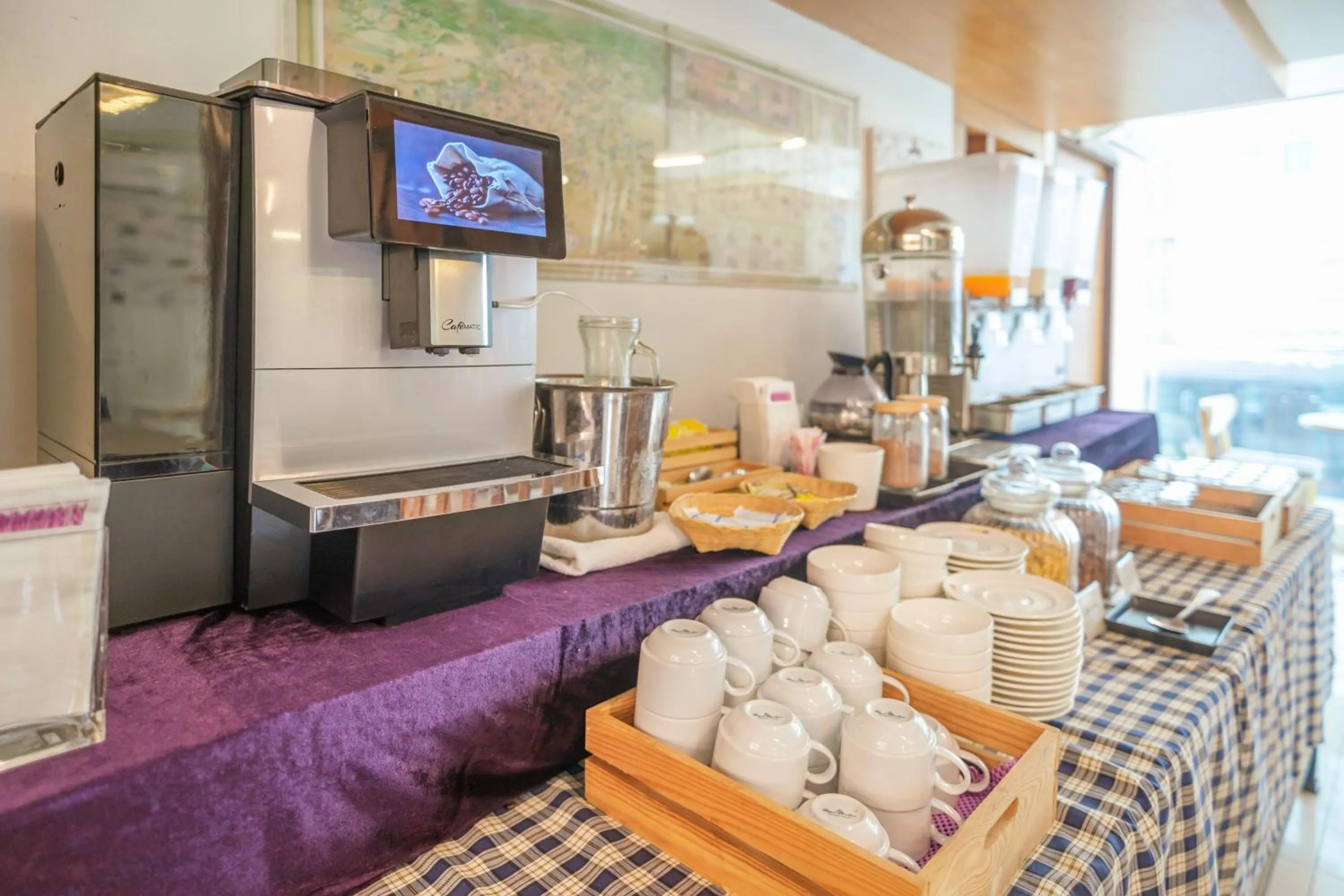 Buffet breakfast in Nimman Mai Design Hotel Chiang Mai