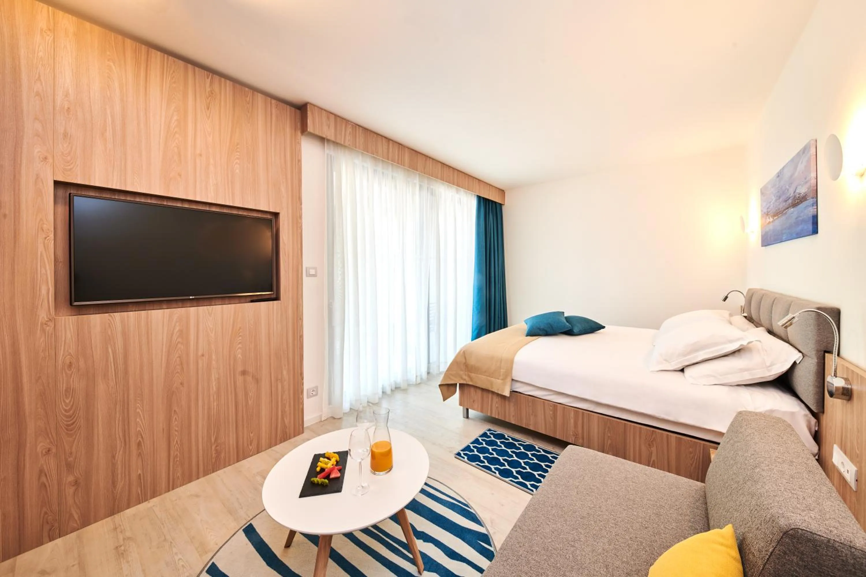 TV and multimedia, Bed in Garden Suites Umag Plava Laguna