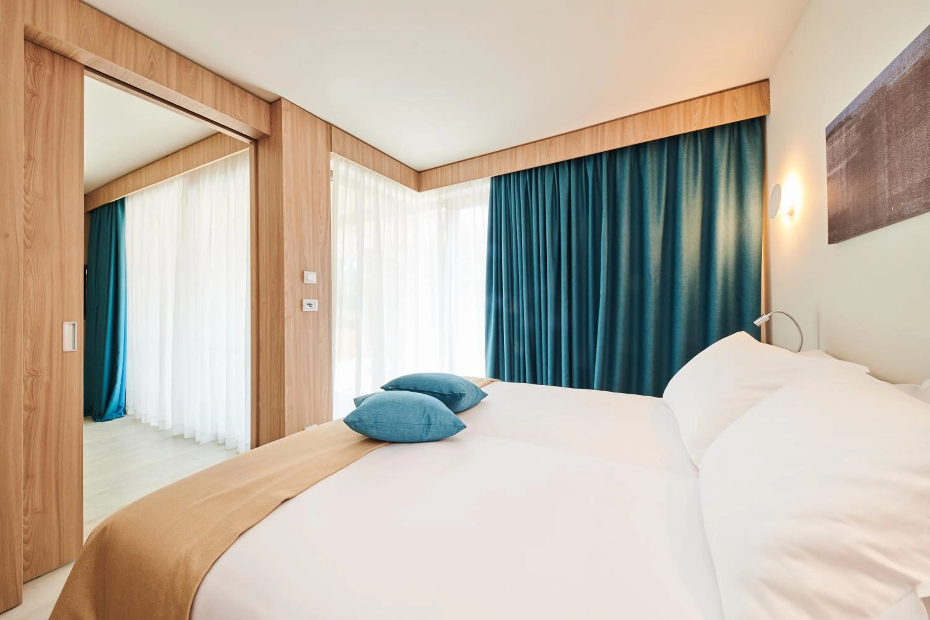 Bedroom, Bed in Garden Suites Umag Plava Laguna