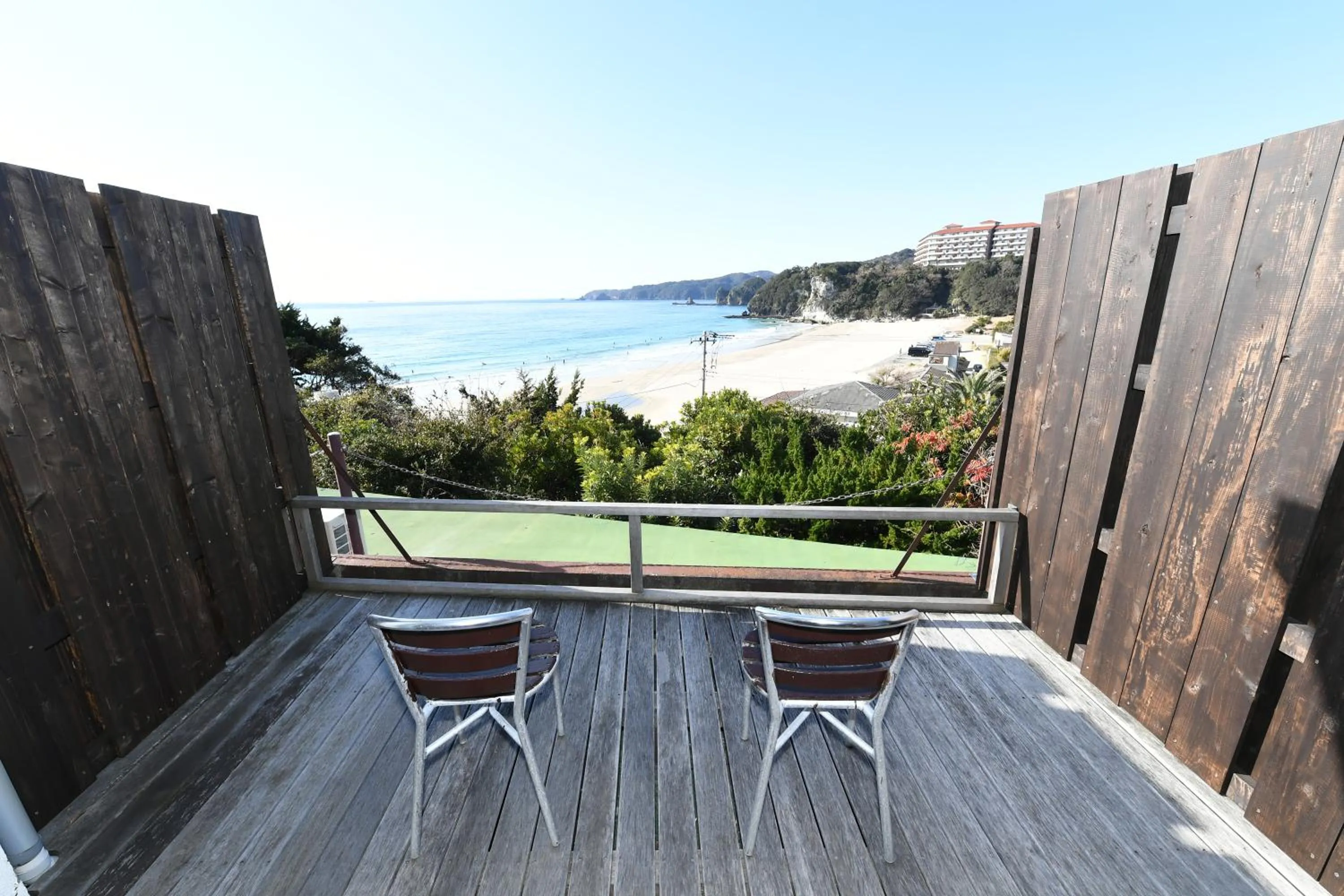 Balcony/Terrace in Shimoda Yamatokan