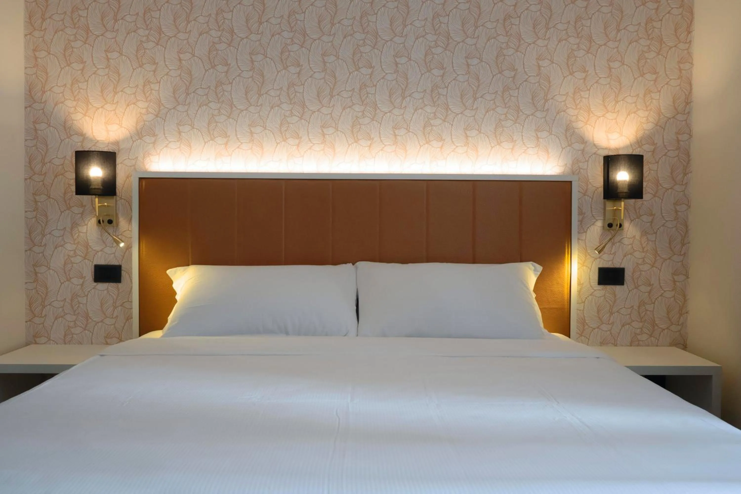 Bed in Hotel B&B Fortuna