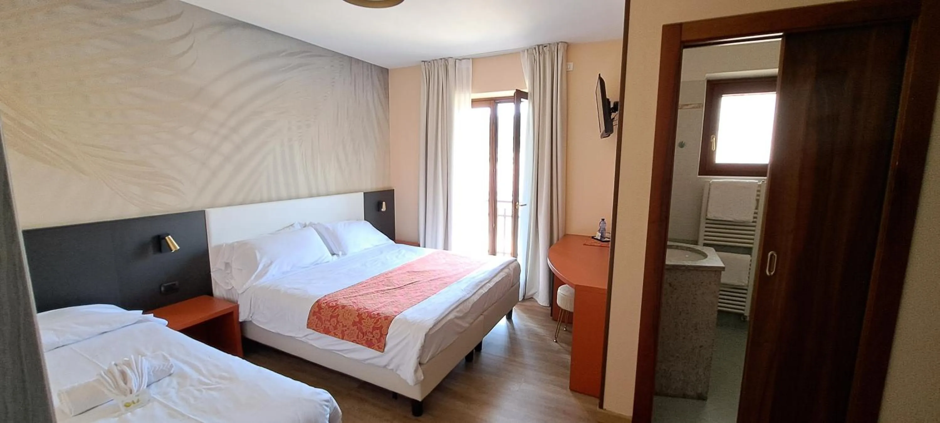 Bed in Hotel B&B Fortuna