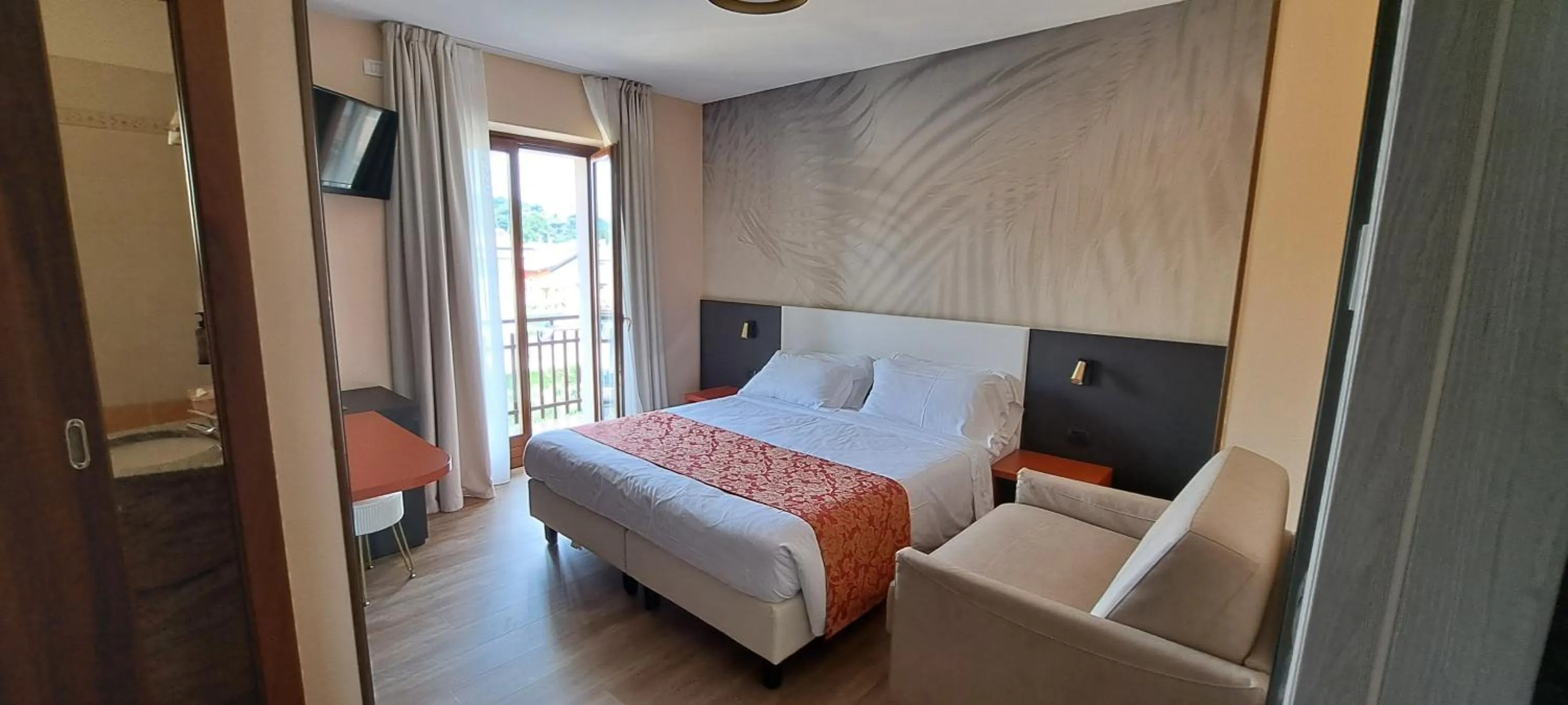 Bed in Hotel B&B Fortuna