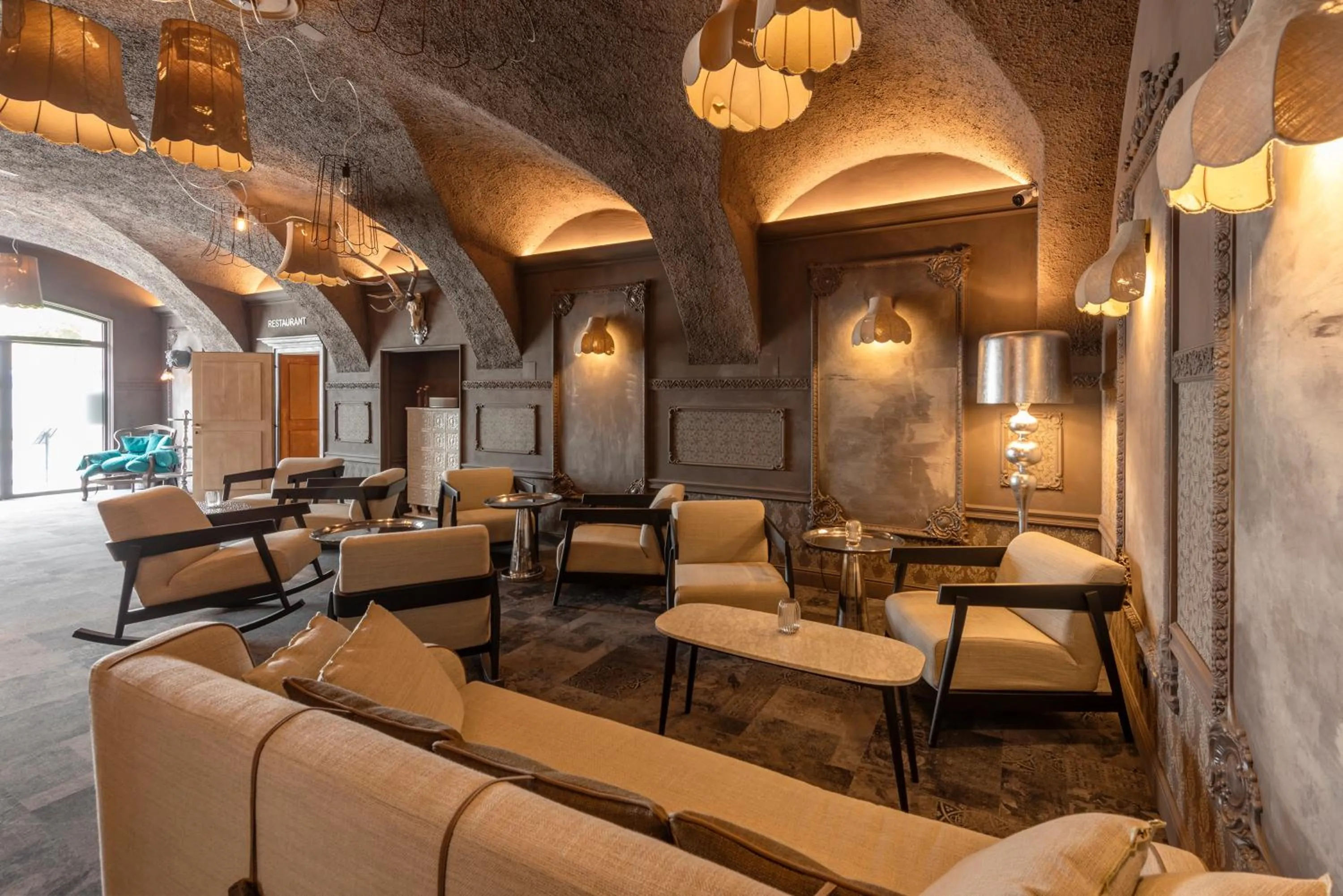 Lobby or reception in Hotel Gasthof Fischer