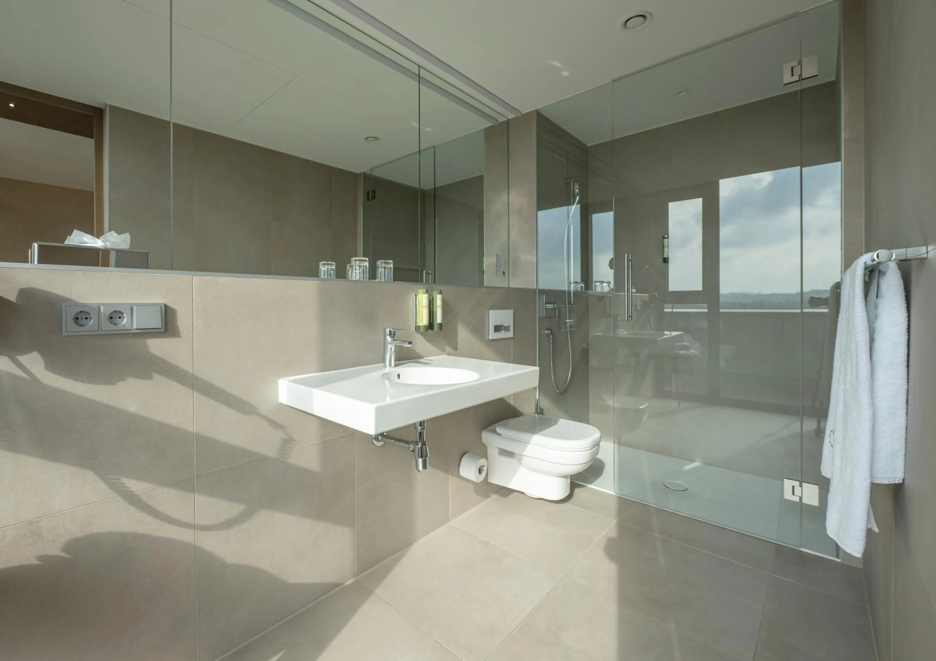 Shower in Hotel Gasthof Fischer