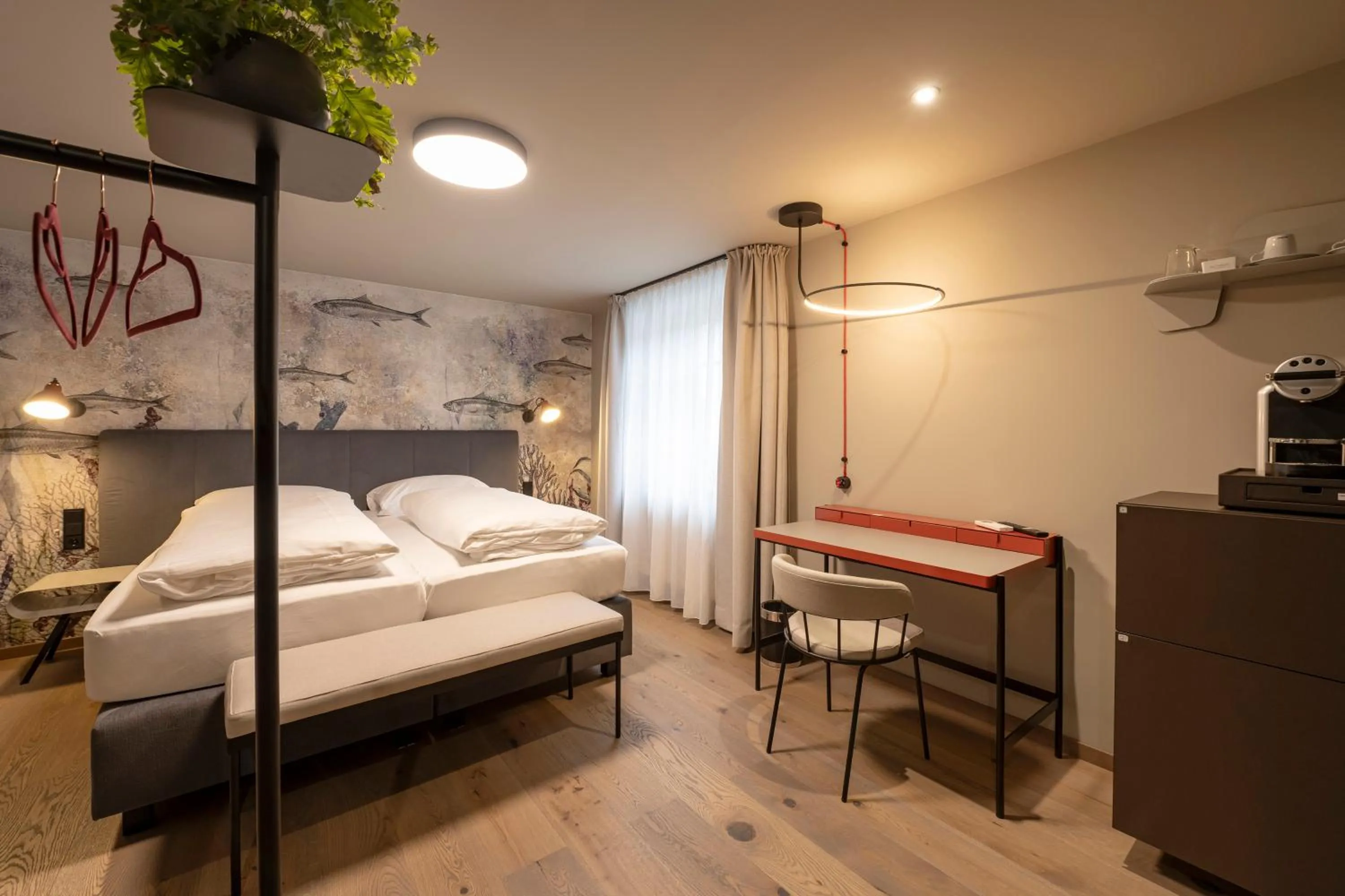 Bed in Hotel Gasthof Fischer