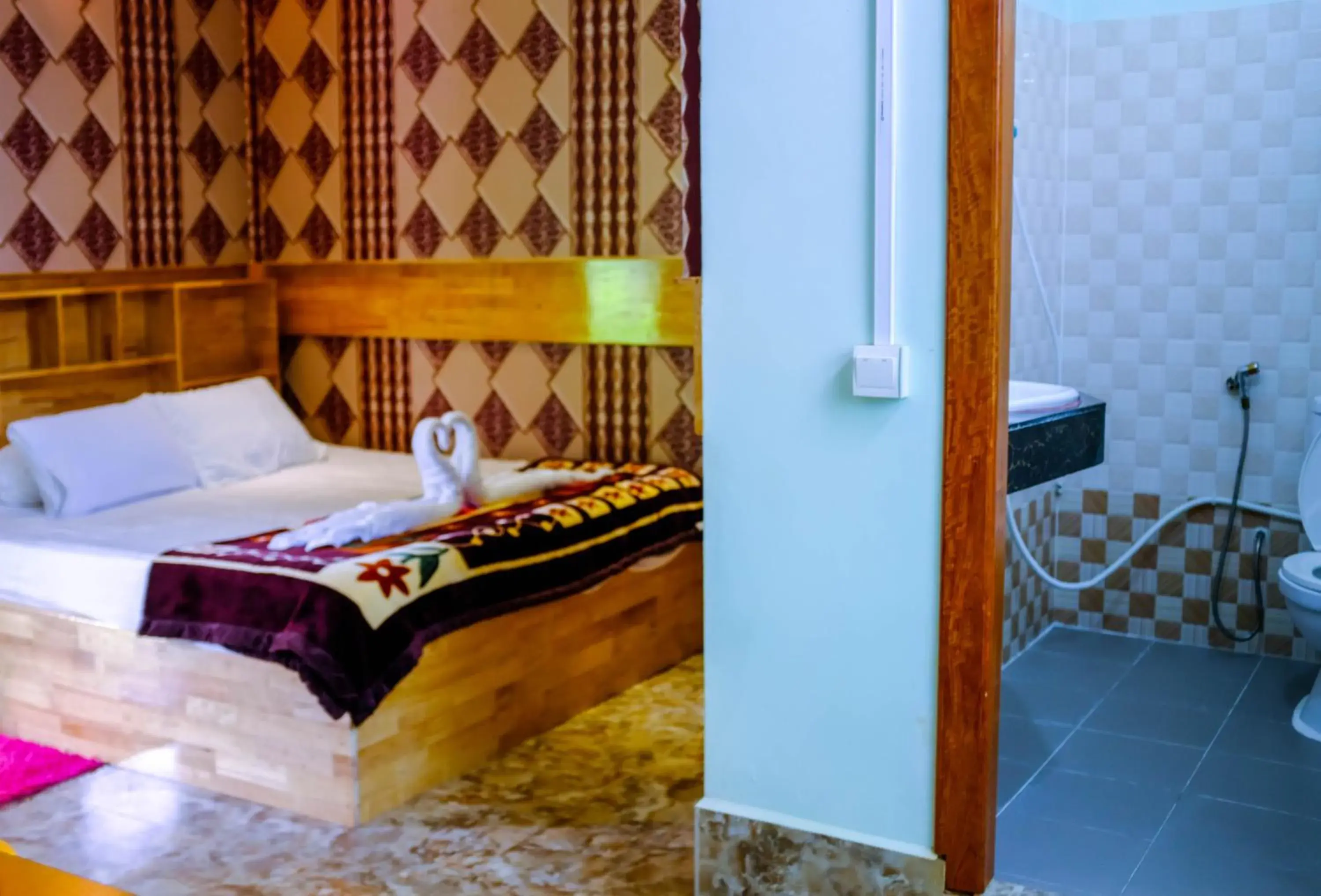 Deluxe Double Room with Shower in Por Chey Deluxe Double Room with Shower in Por Chey