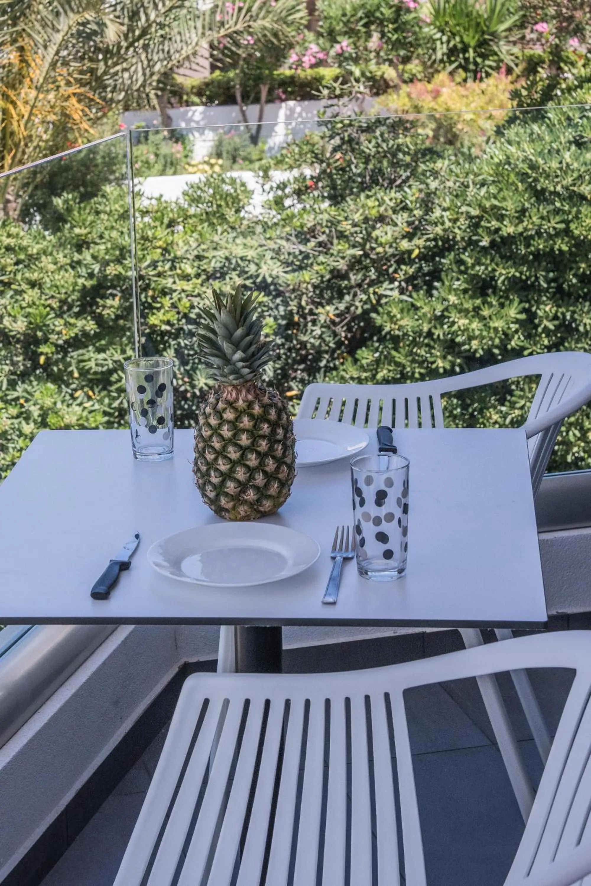 Balcony/Terrace in Dimamiel Malia Inn