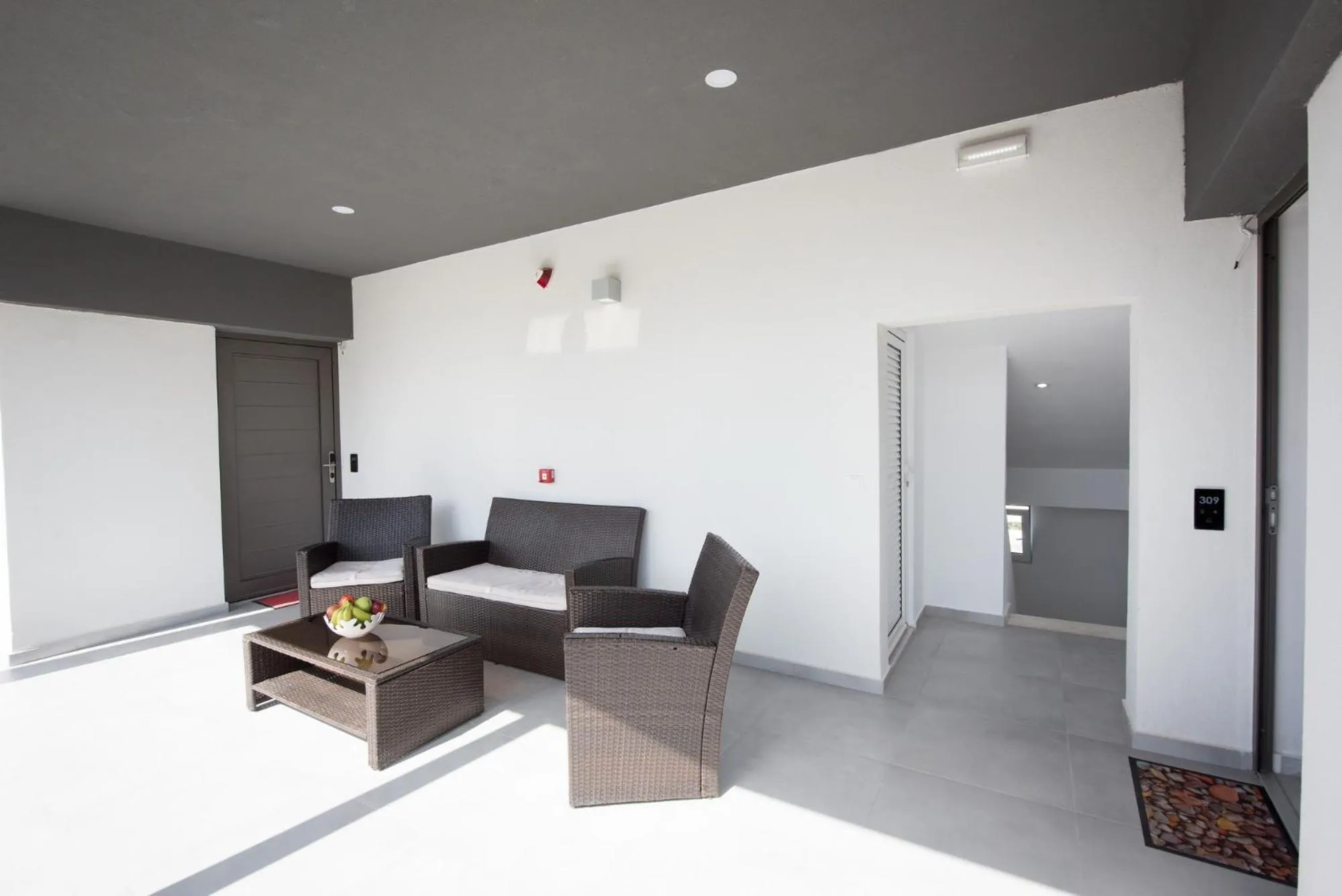 Living room in Dimamiel Malia Inn