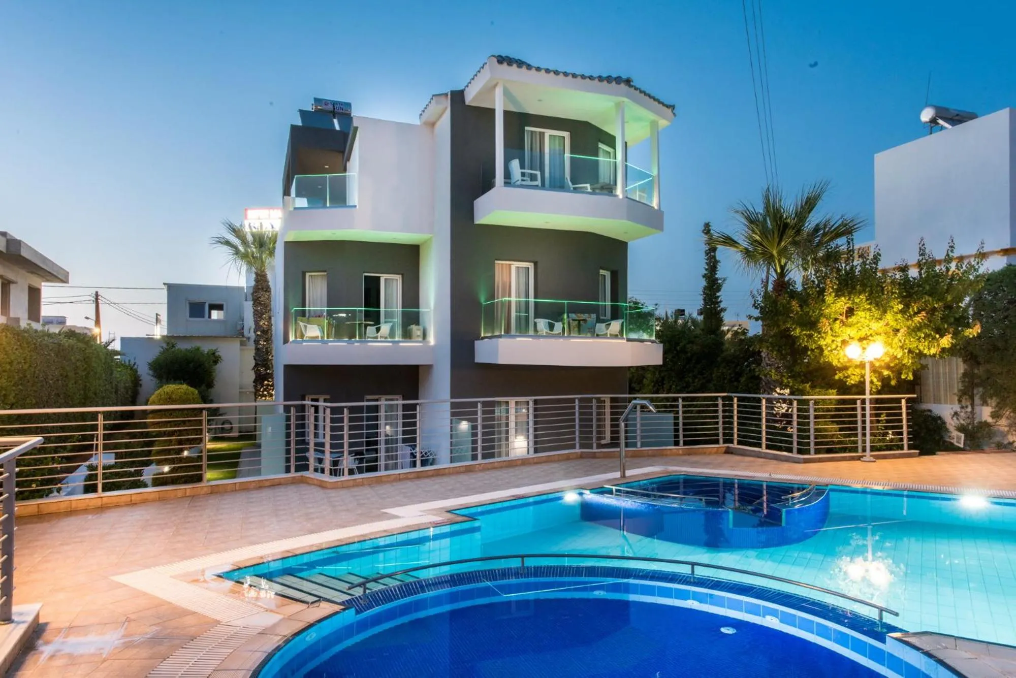 Property building in Dimamiel Malia Inn