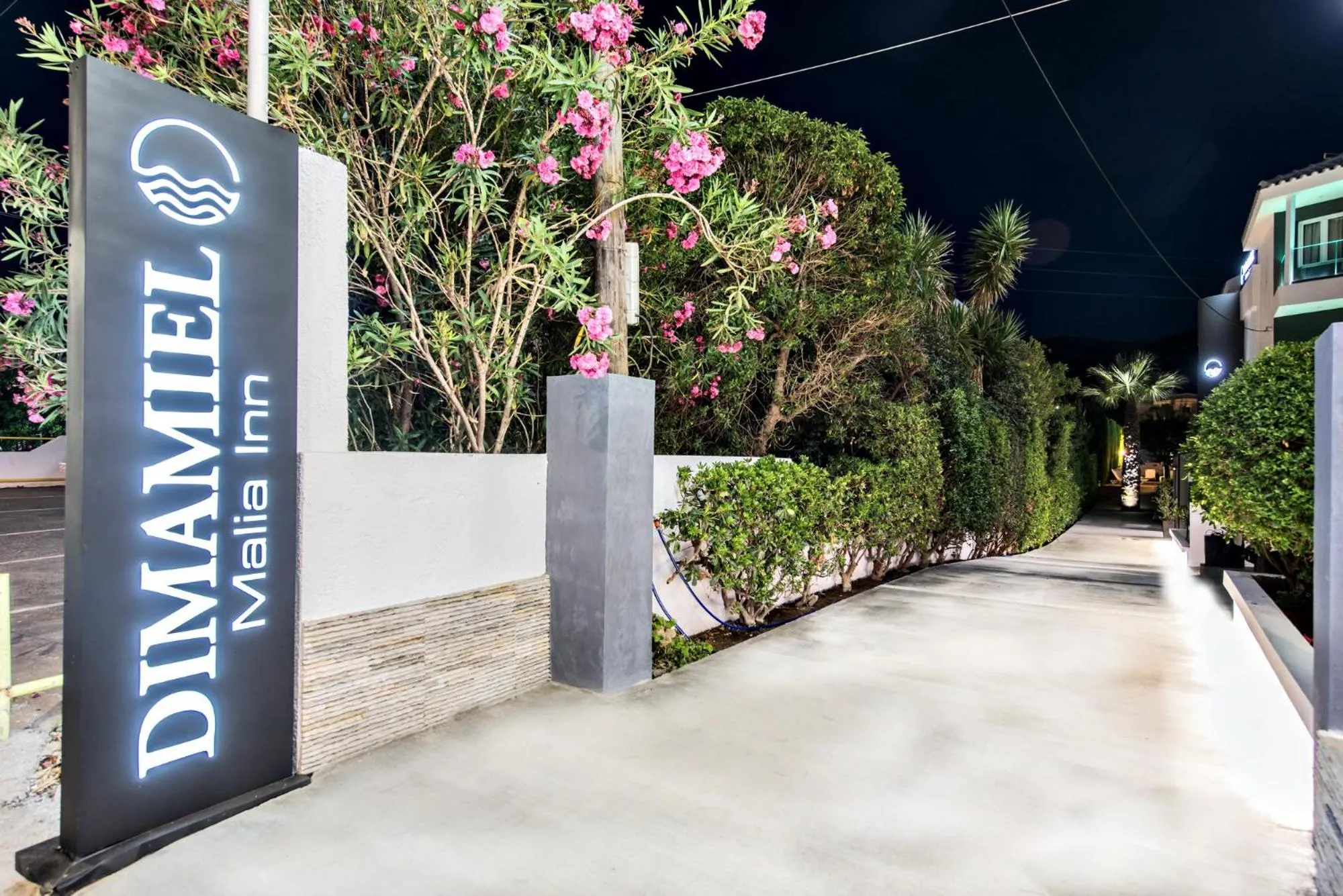 Property logo or sign in Dimamiel Malia Inn