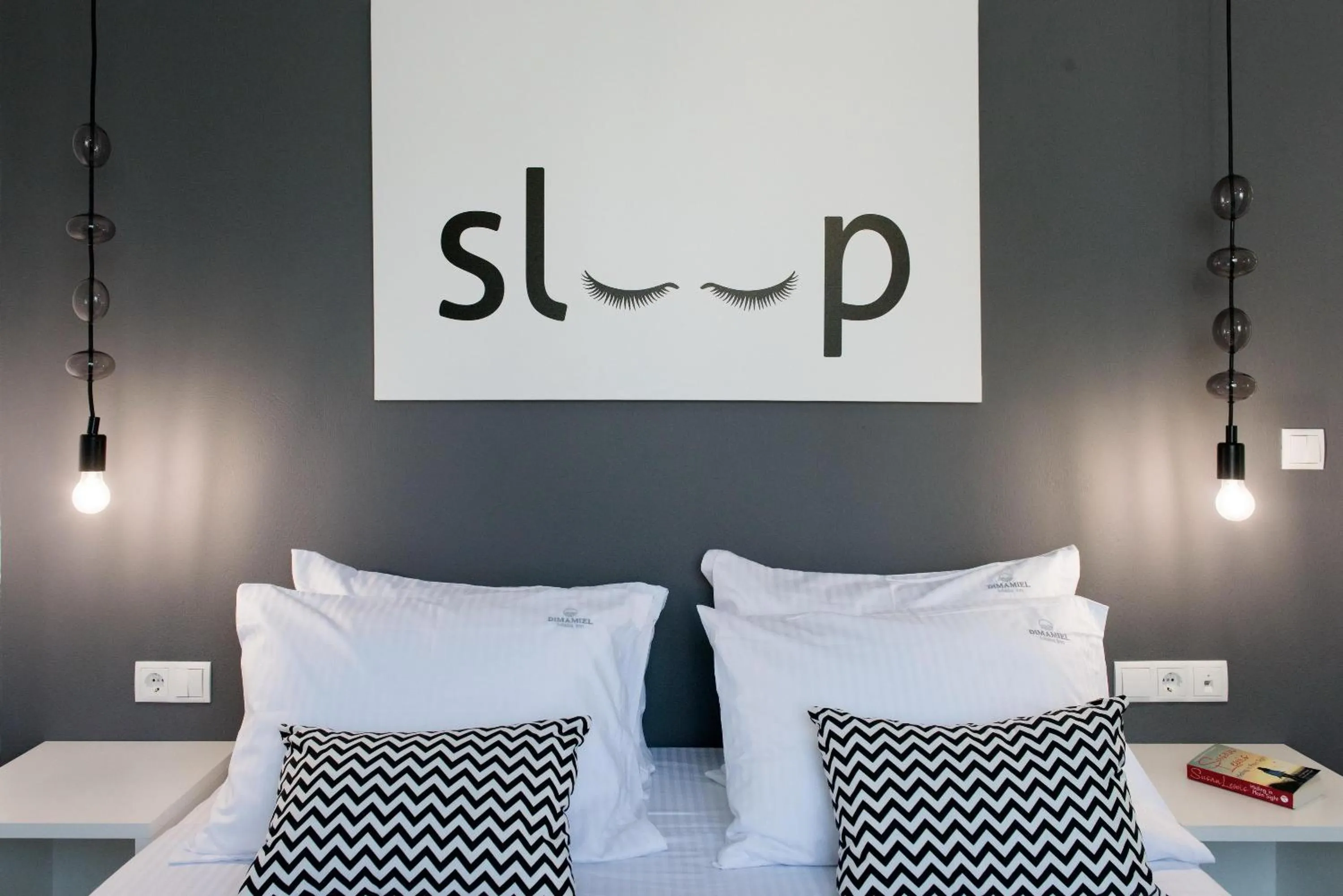 Bedroom, Bed in Dimamiel Malia Inn